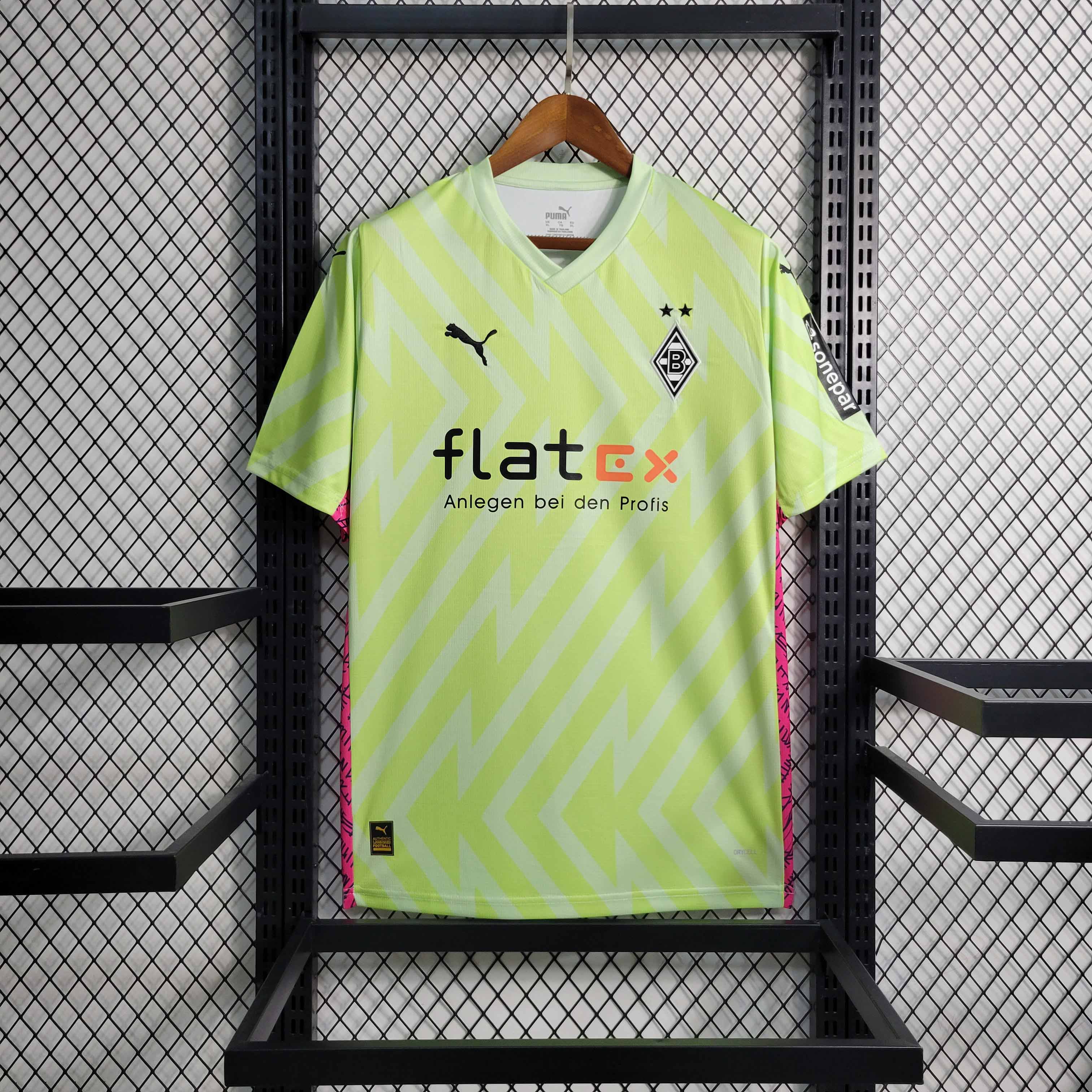 Borussia Mönchengladbach 23-24 Yellow Jersey - Fans Version - UnitedFutballJersey