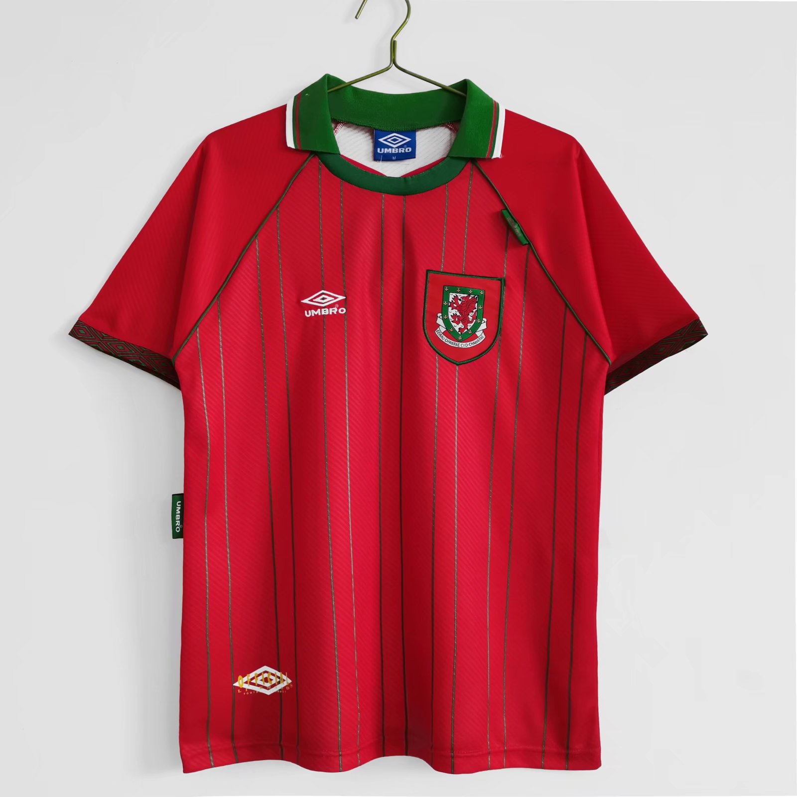 Retro Wales 1994 Home Stadium Jersey - UnitedFutballJersey