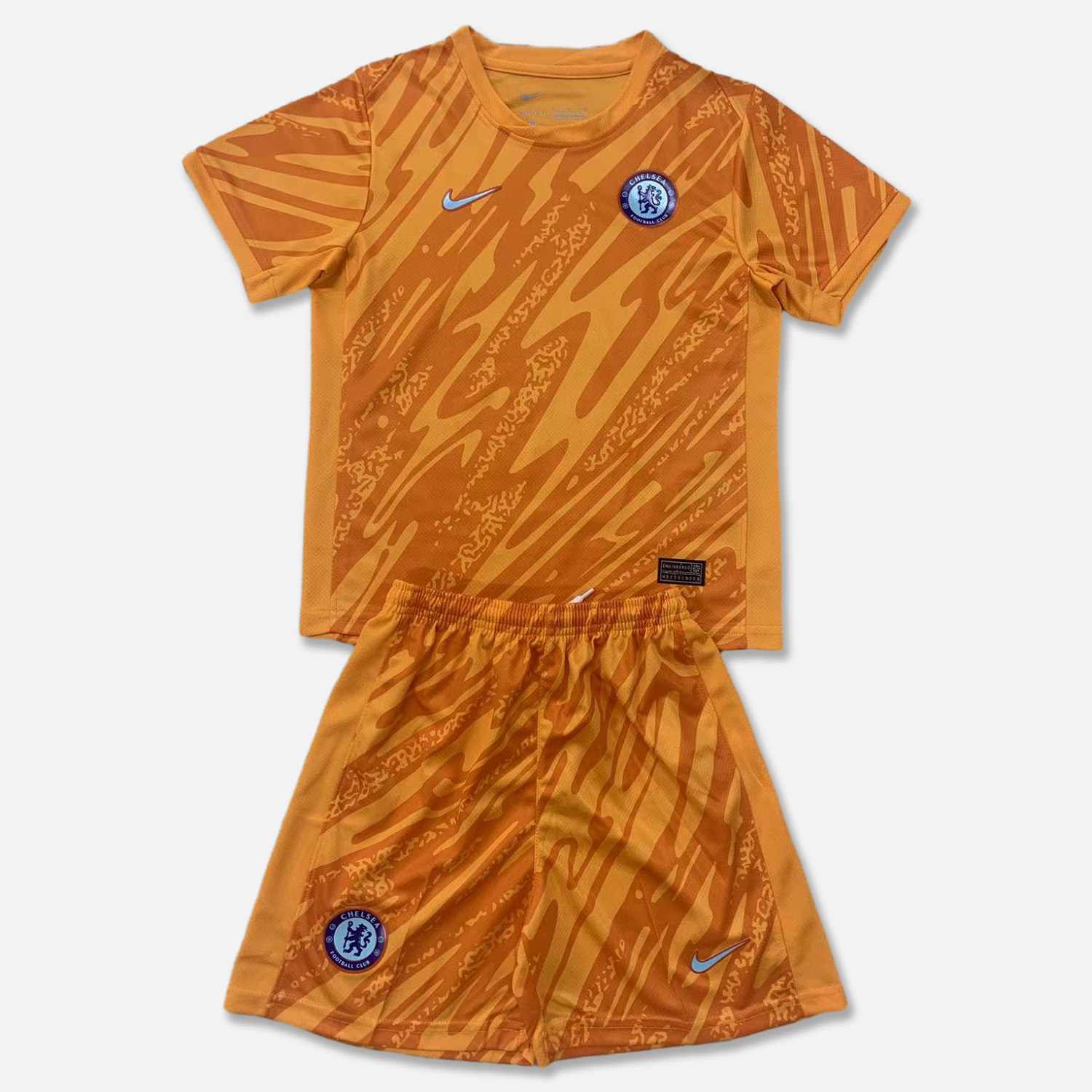 CHELSEA 24-25 Orange Goalkeeper Men's Adult Jersey Set - Fans Version - UnitedFutballJersey