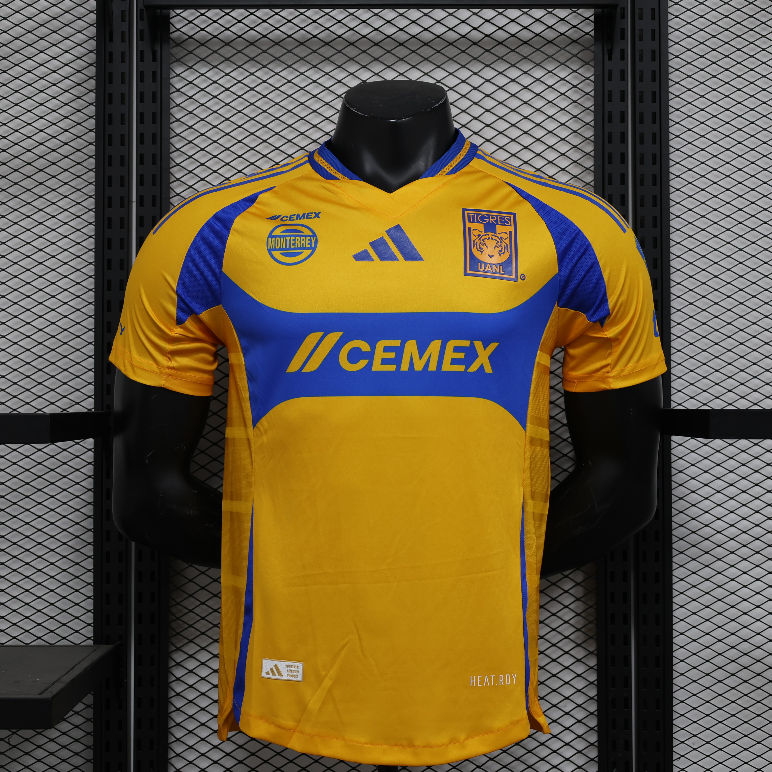Tigres UANL 24-25 Home Stadium Jersey - Player Version - UnitedFutballJersey