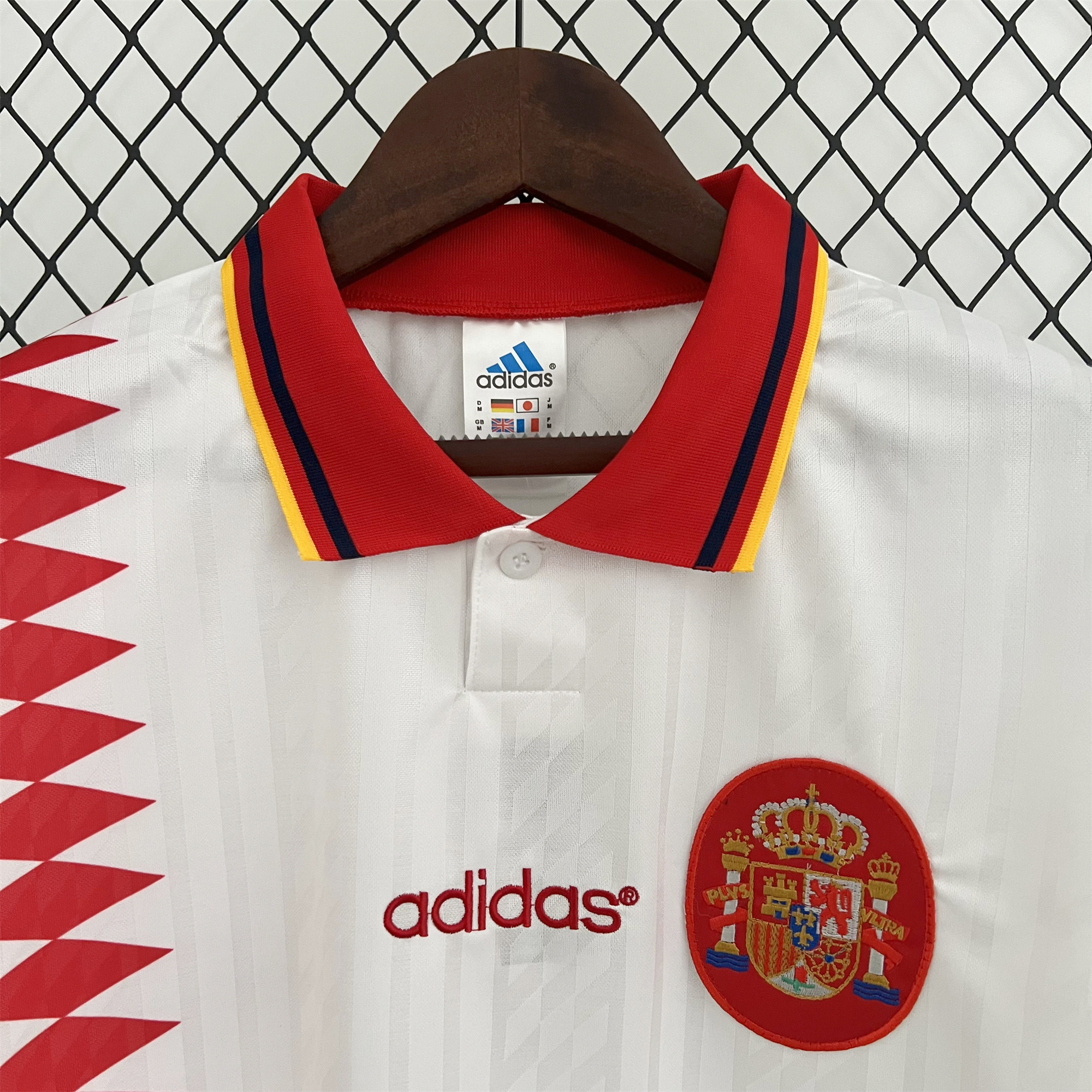 Retro Spain 1994 Away Stadium Jersey - UnitedFutballJersey