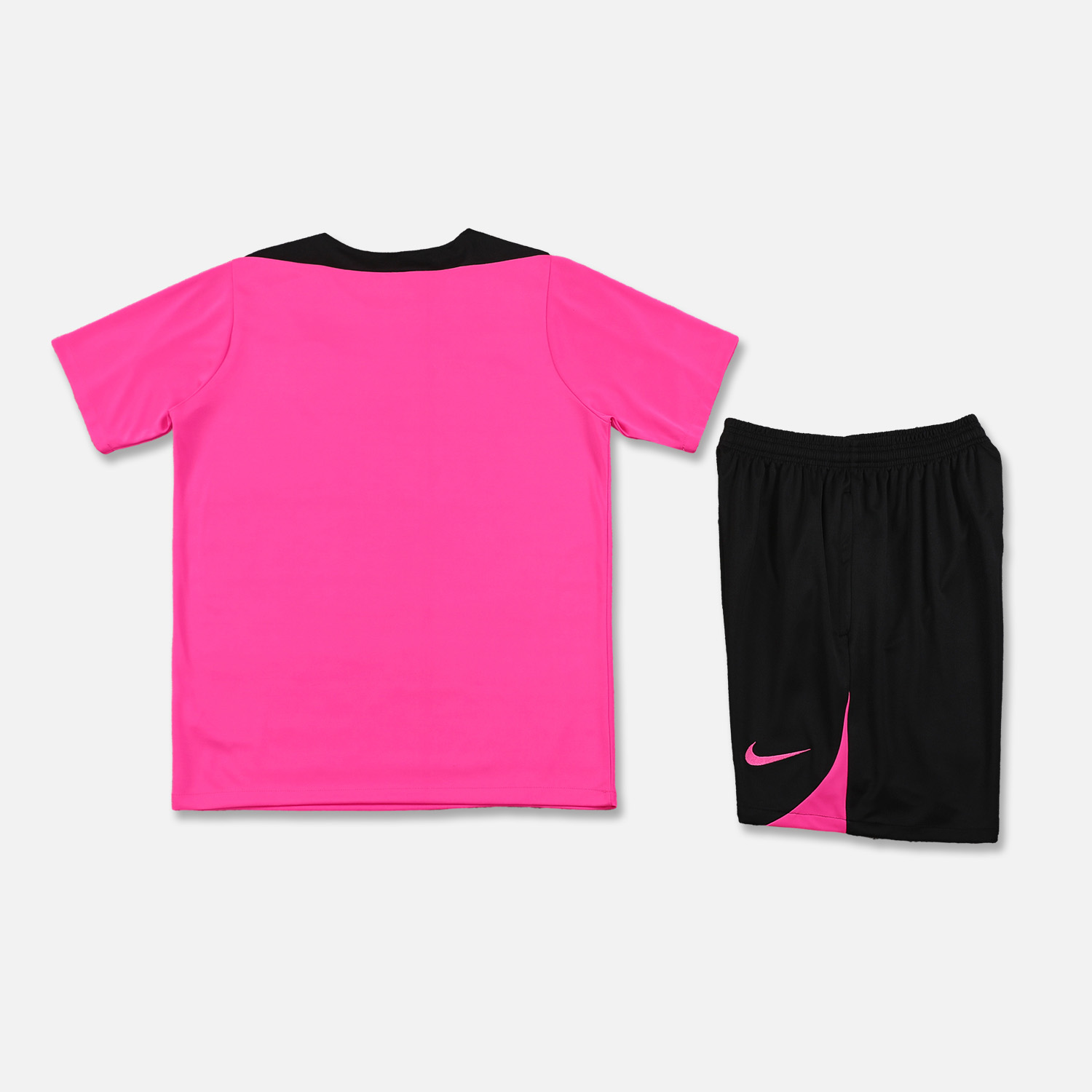 C.H.E.L.S.E.A 24-25 Short-Sleeve Training Set - Pink Top & Black Shorts - UnitedFutballJersey