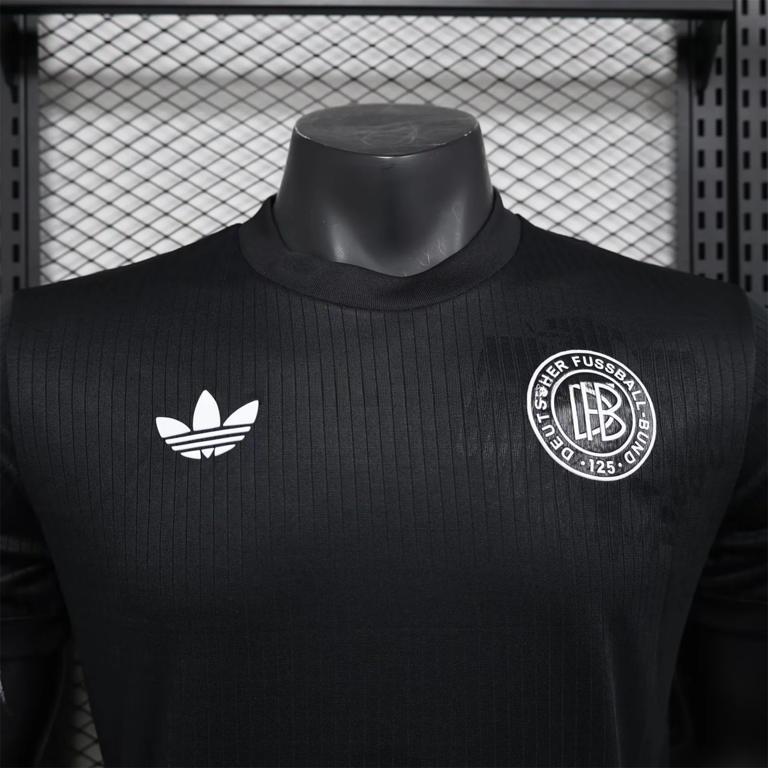 Germany 2025 Black 125-Year Anniversary Commemorative Edition Jersey - Player Version - UnitedFutballJersey
