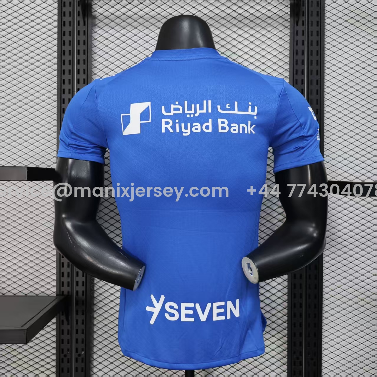 Al Hilal Riyadh Crescent 25-26 Home Blue Jersey - Player Version - UnitedFutballJersey