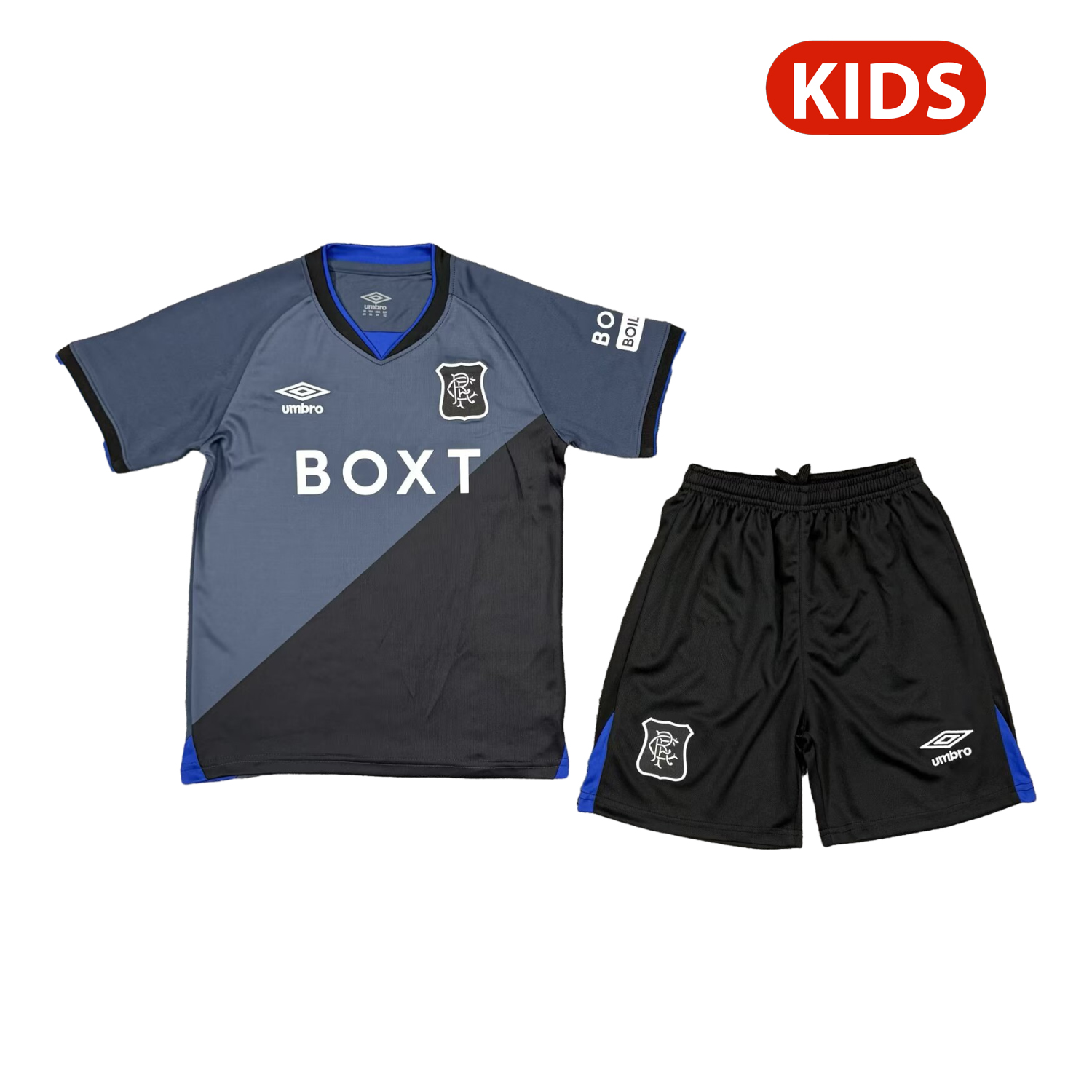 Glasgow Rangers 25-26 Third Kids Kit - UnitedFutballJersey