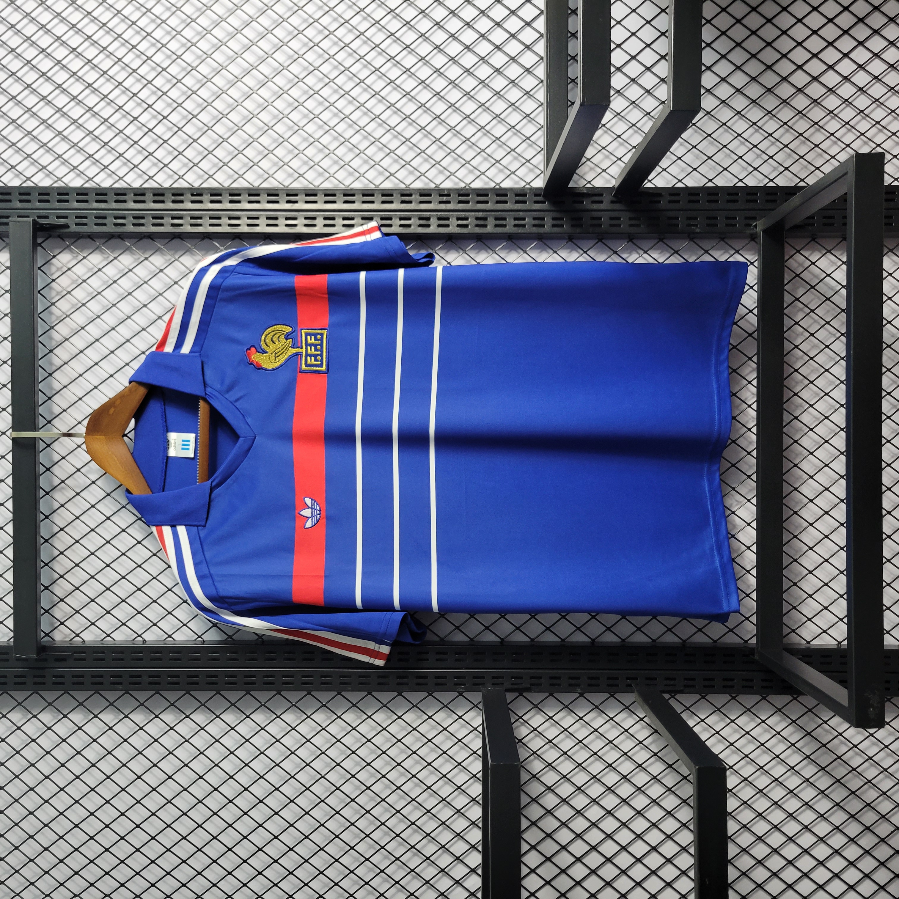 Retro France 1984 Home Stadium Jersey - UnitedFutballJersey