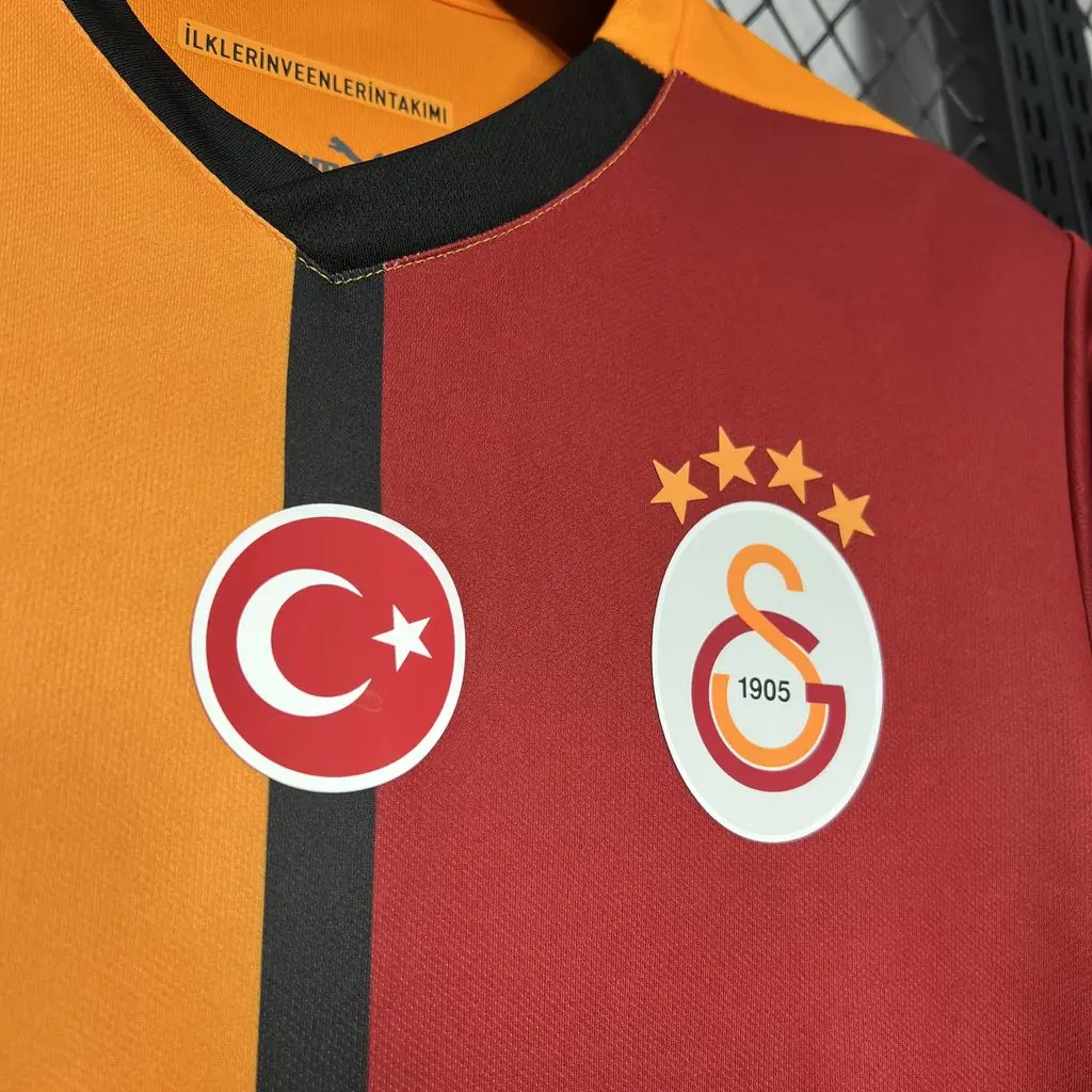 Galatasaray 24-25 Home Stadium Jersey - Fans Version - UnitedFutballJersey