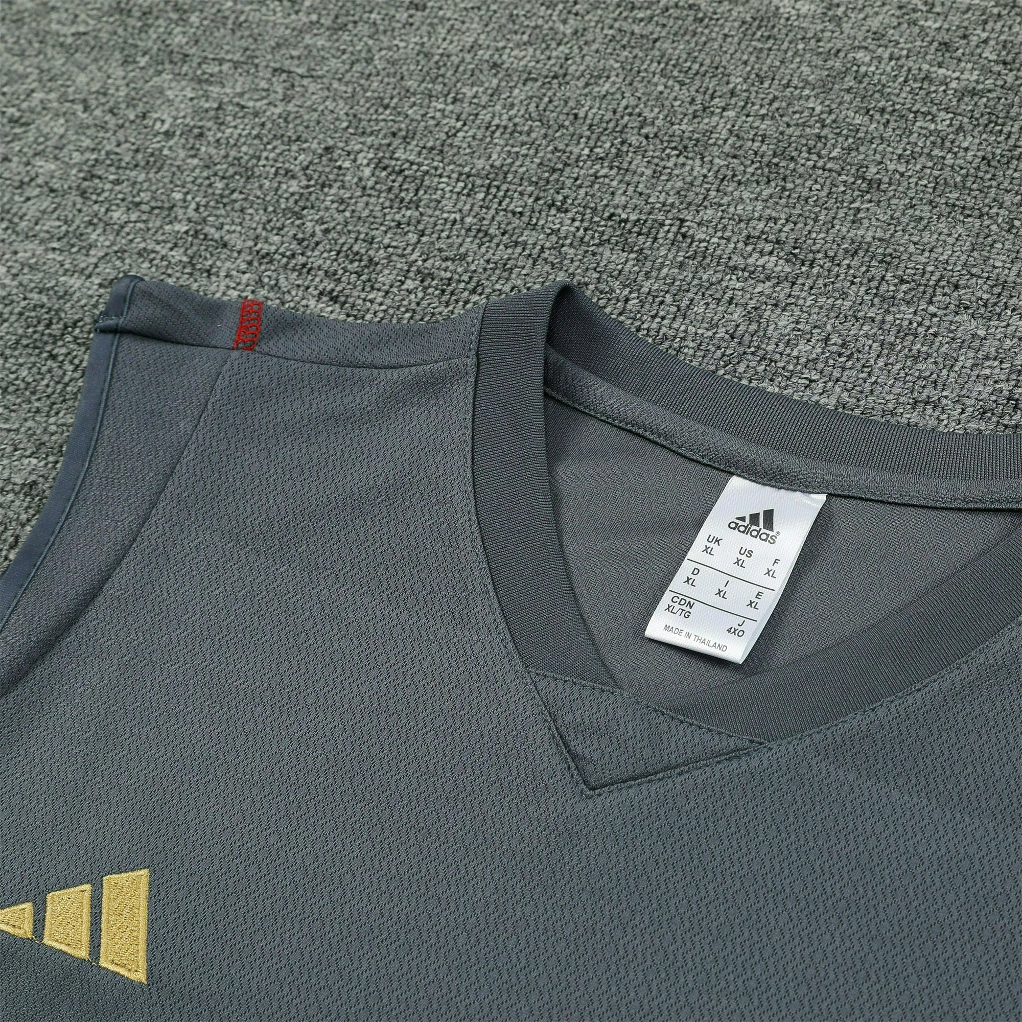 Arsenal 23-24 Player Vest Training Set Grey - UnitedFutballJersey