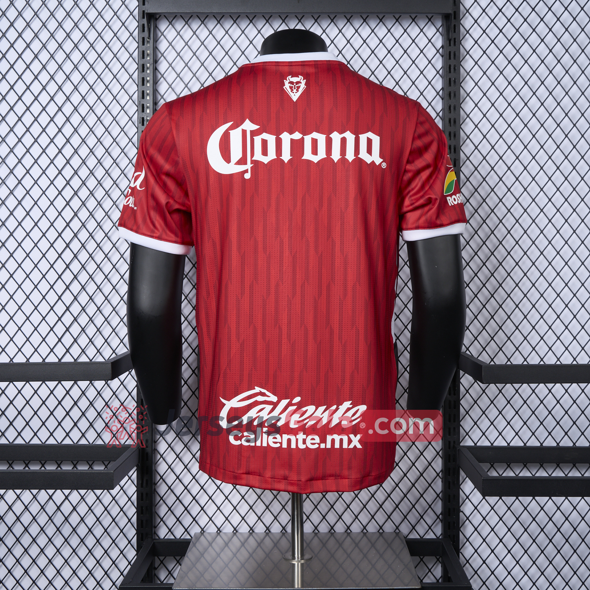 Toluca 24-25 Home Jersey - Player Version - UnitedFutballJersey