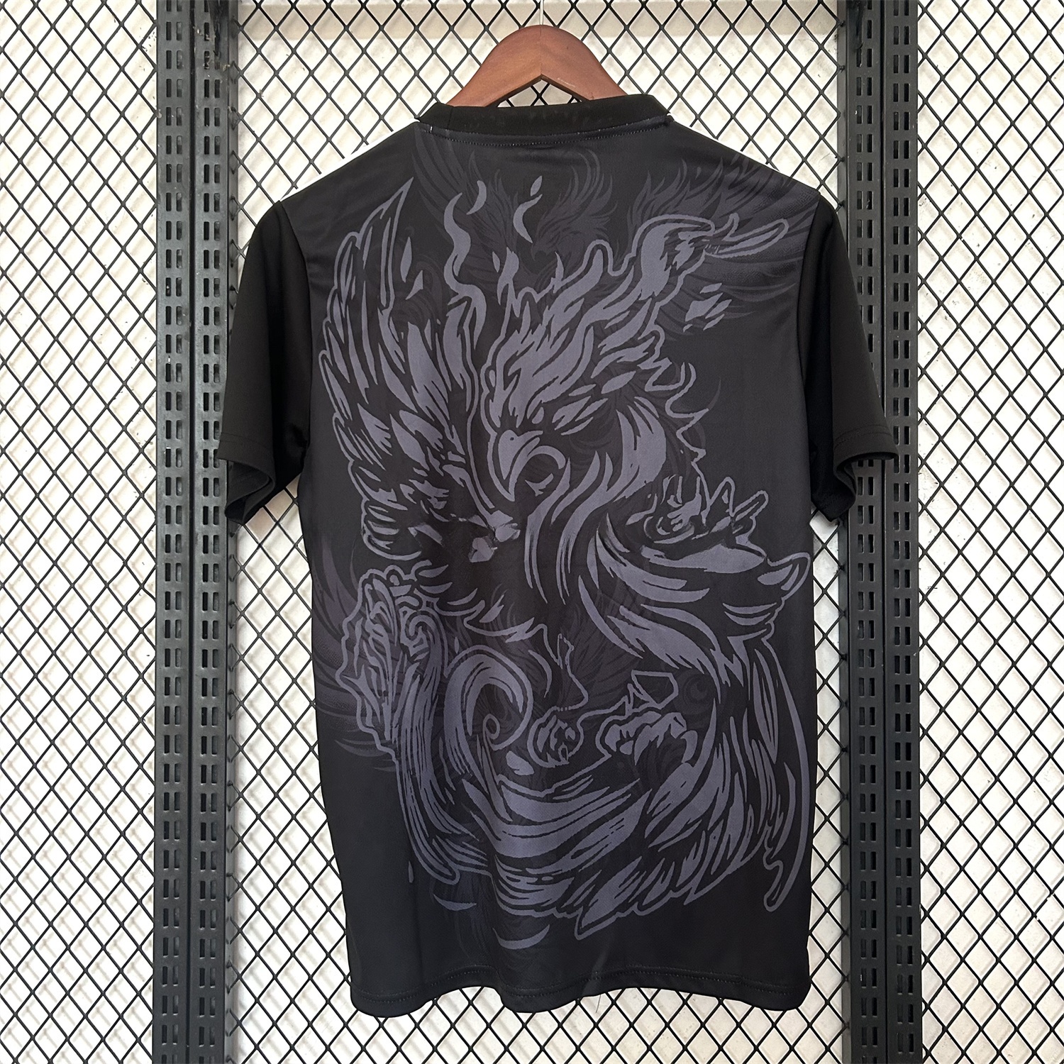 Liver.pool 25-26 Gray Green Liver.pool Bird Black Jersey - Fans Version - UnitedFutballJersey