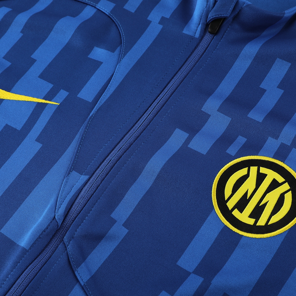 Inter Milan 23-24 Jacket Training Tracksuit - Blue - UnitedFutballJersey