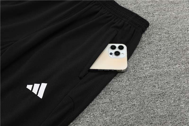 Juventus 23-24 Long Sleeve Training Set -Black and White - UnitedFutballJersey