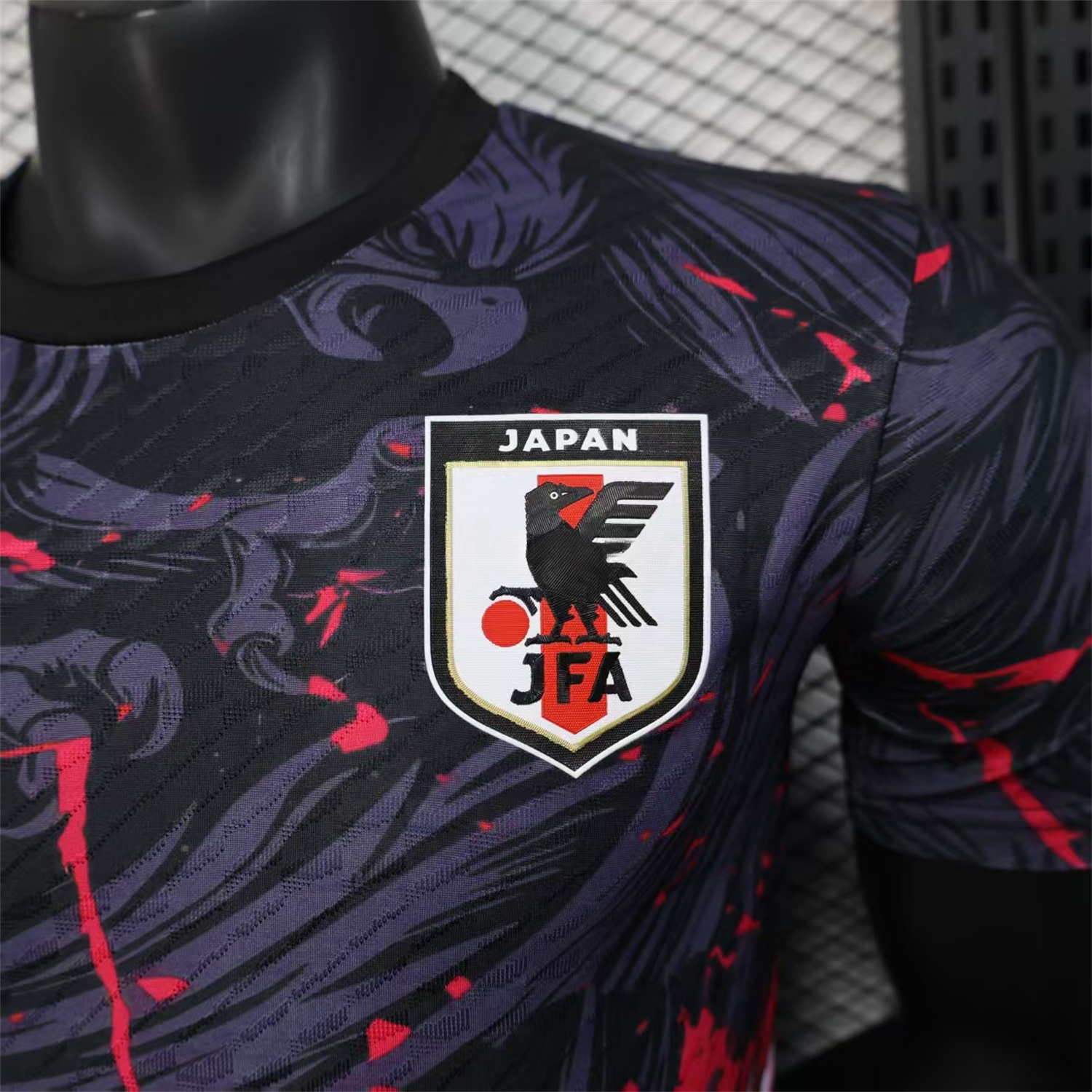 Japan 25-26 Firebird Special Edition Black Jersey - Player Version - UnitedFutballJersey
