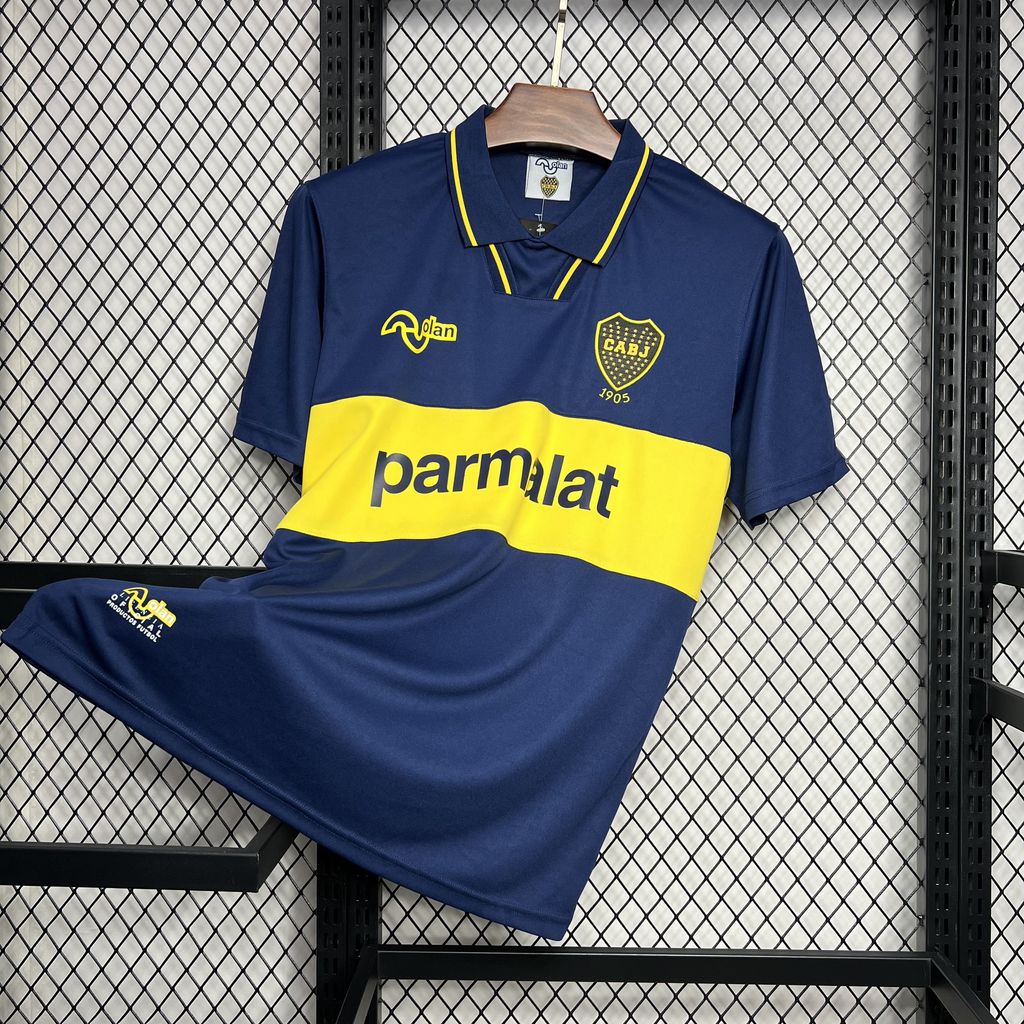 Retro Boca Juniors 1994-95 Home Stadium Jersey - UnitedFutballJersey