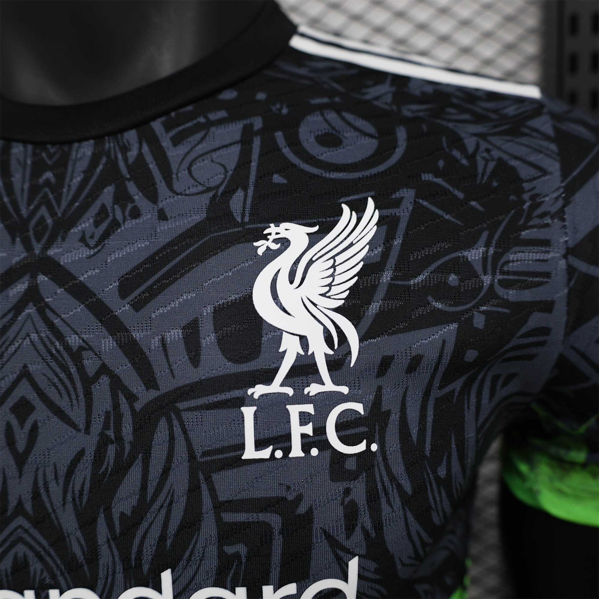 Liver.pool 24-25 Green Fire Phoenix Special Edition Jersey - Player Version - UnitedFutballJersey