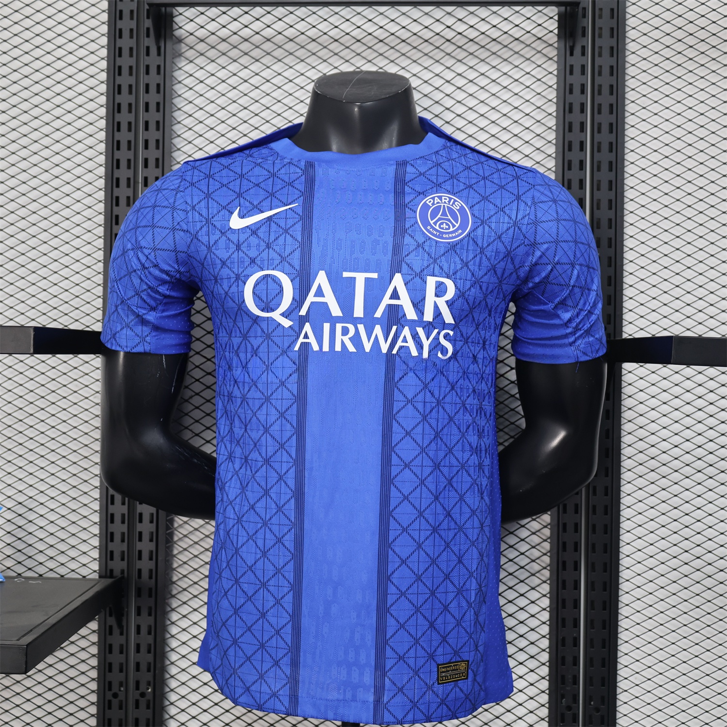 Paris Saint-Germain PSG 25-26 Blue Pre-Match Training Jersey - Player Version - UnitedFutballJersey