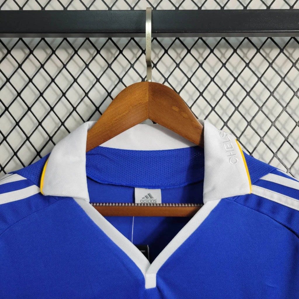 Retro CHELSEA 2007-08 Home Stadium Jersey - Champions League Final - UnitedFutballJersey