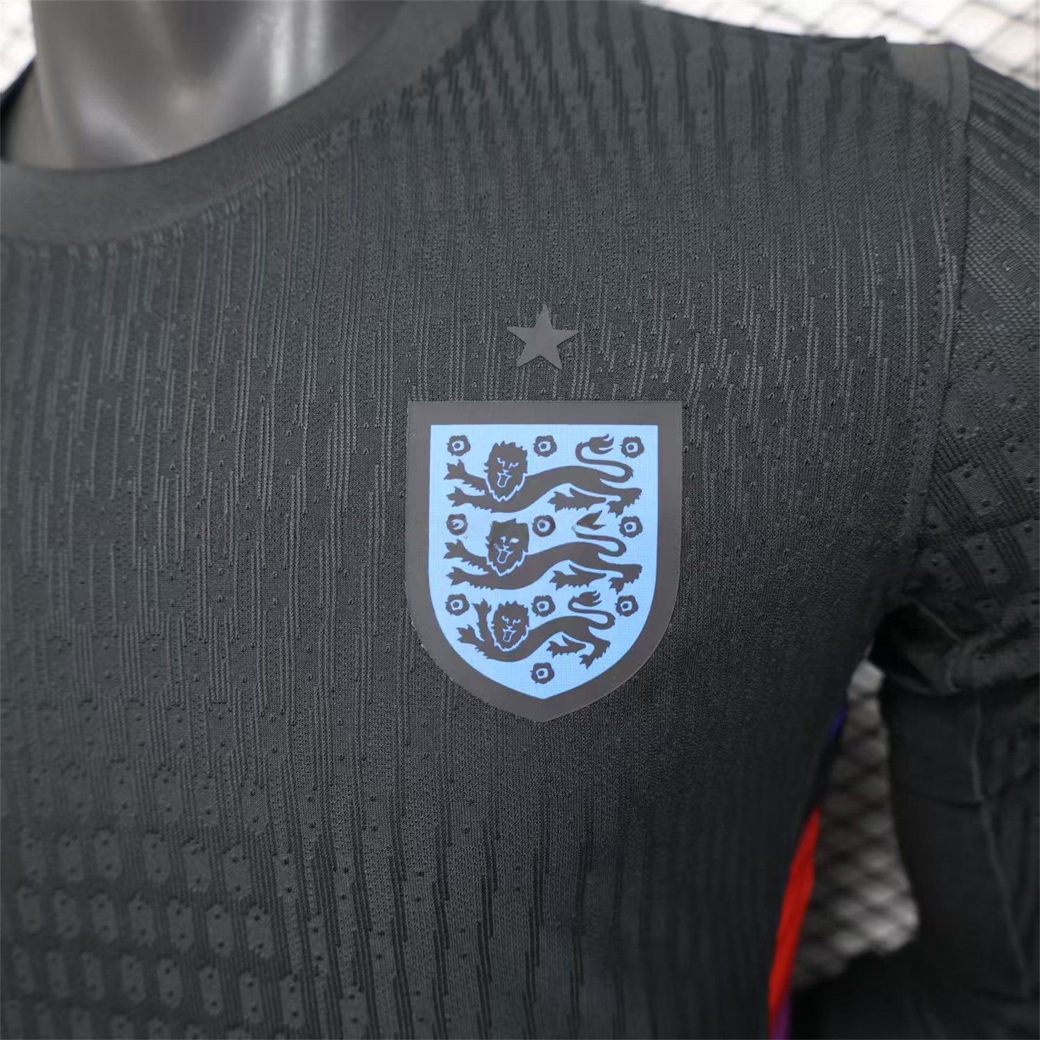England 2025 Women's Team Away Jersey - Men's Long Sleeves Player Version - UnitedFutballJersey