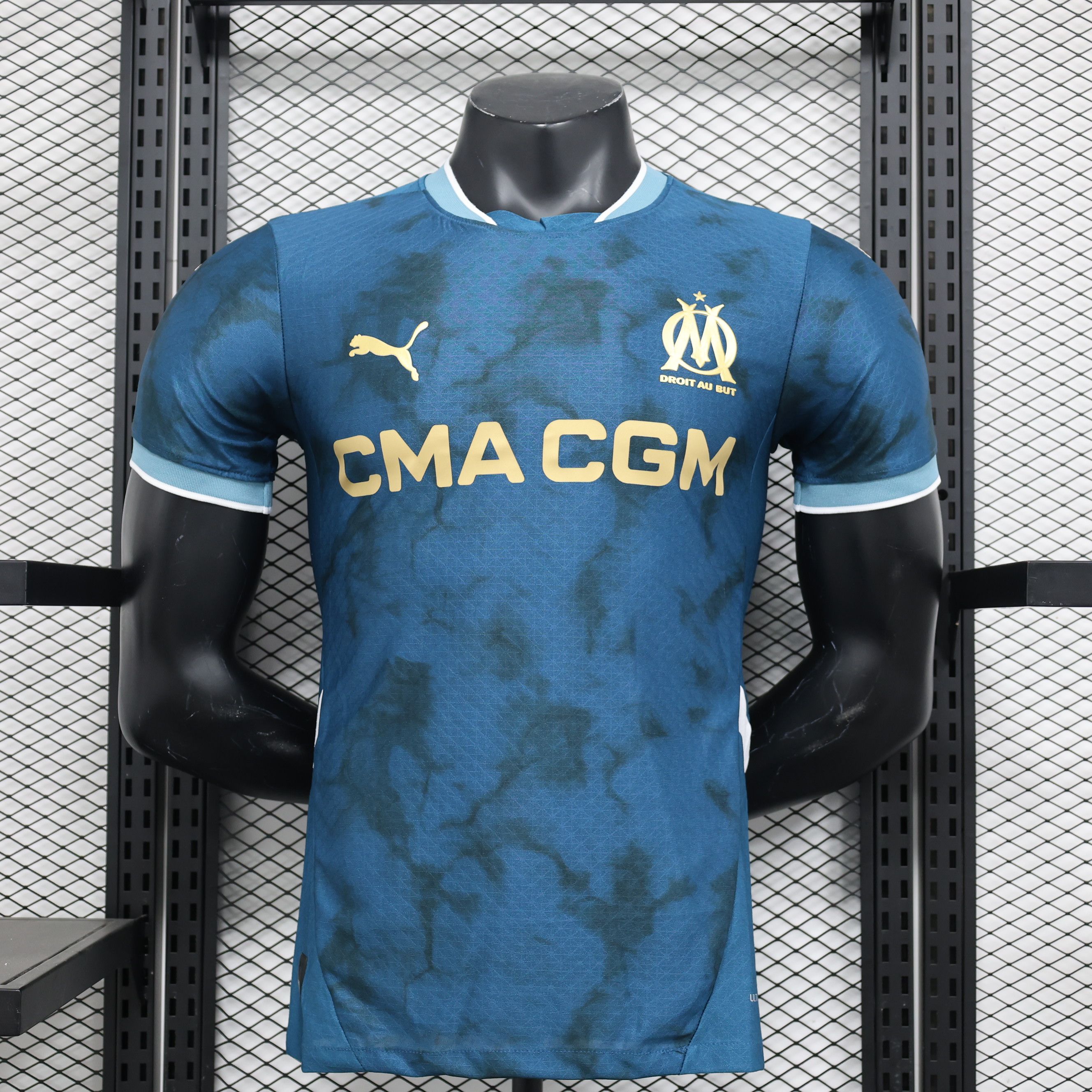 Marseille 24-25 Away Jersey - Player Version - UnitedFutballJersey