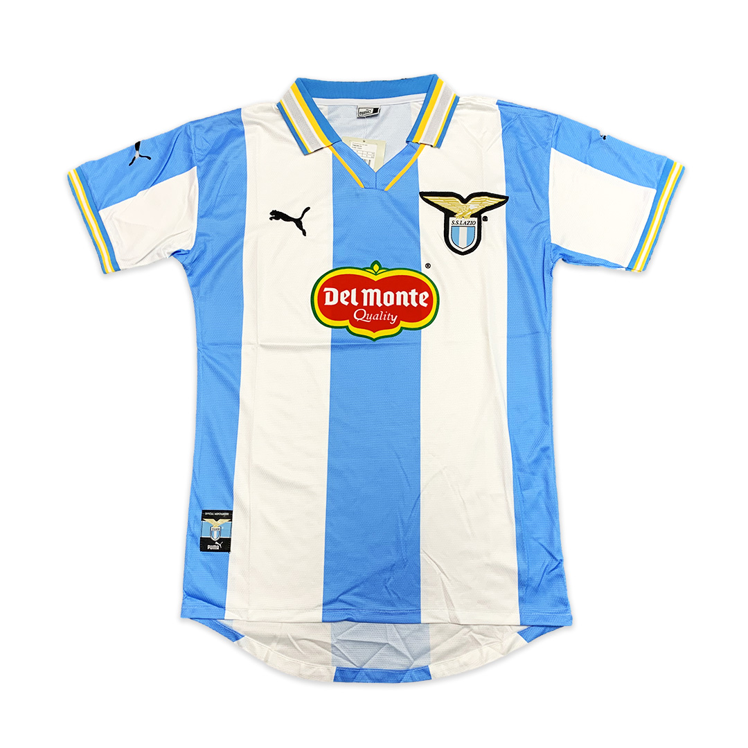 Retro Lazio 1999-00 European Home Stadium Jersey - UnitedFutballJersey