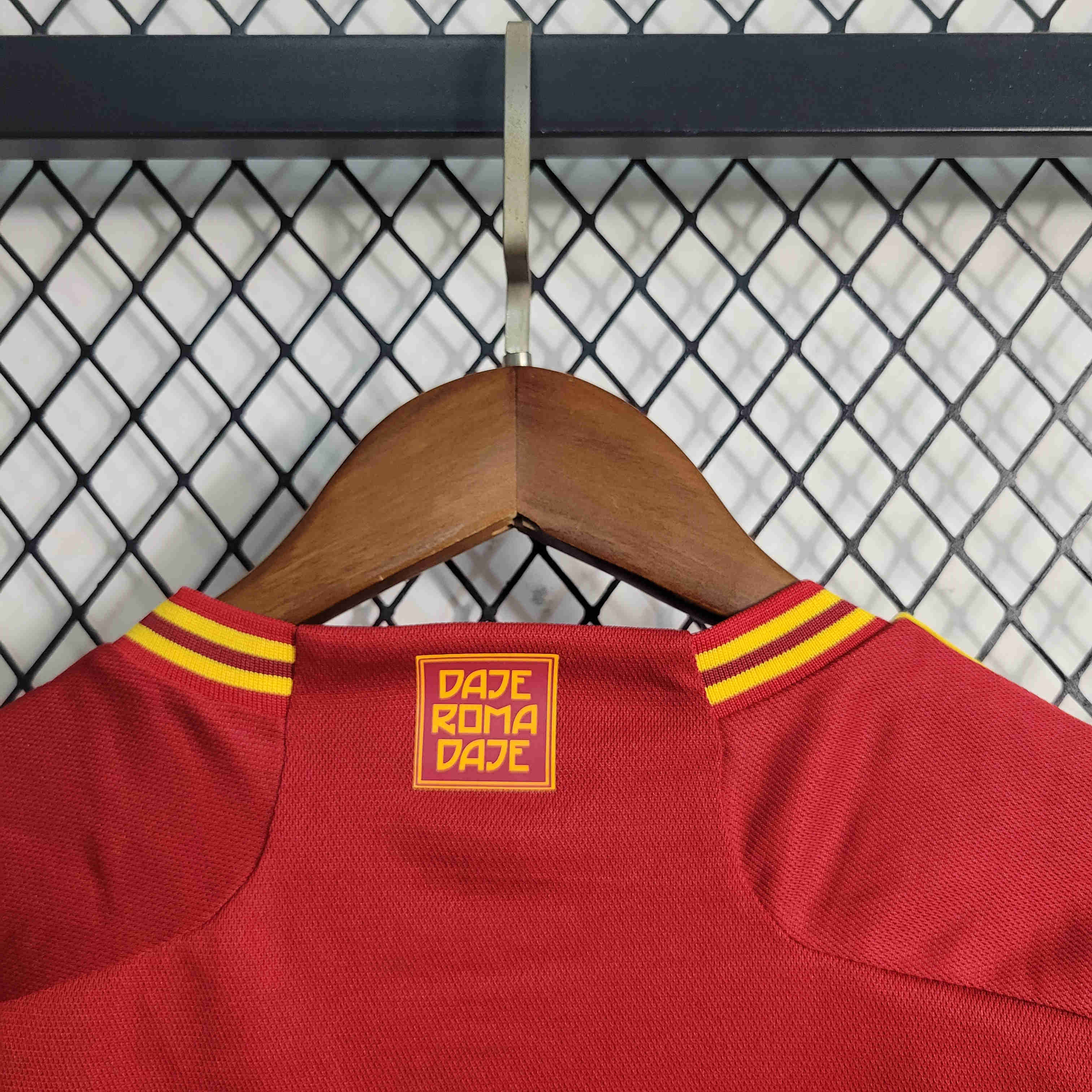 Roma 23-24 Home Kids Kit - UnitedFutballJersey