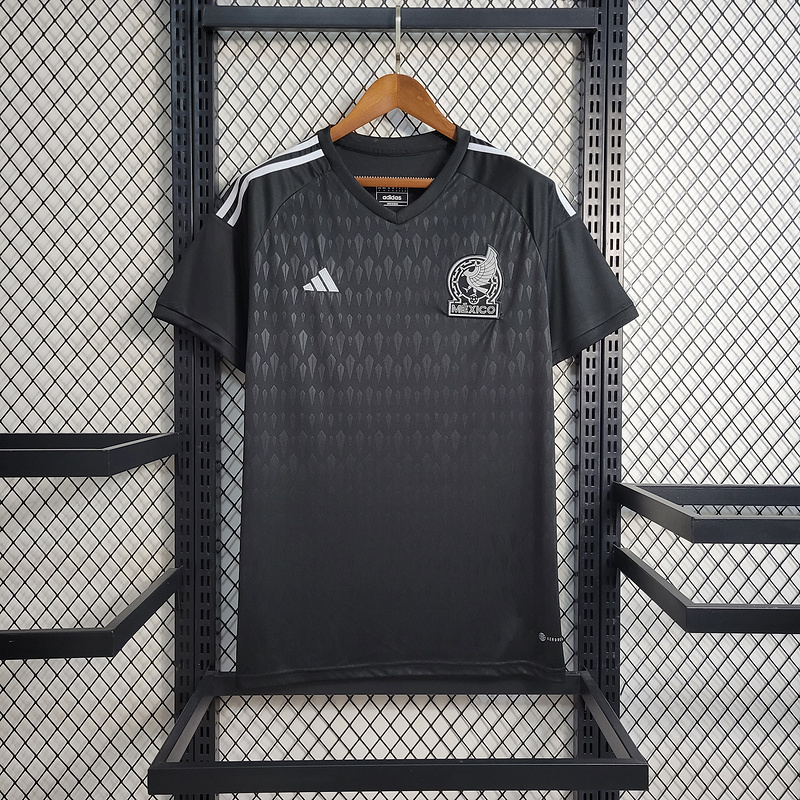 Mexico 2022 Black Goalkeeper Jersey - Fans Version - UnitedFutballJersey