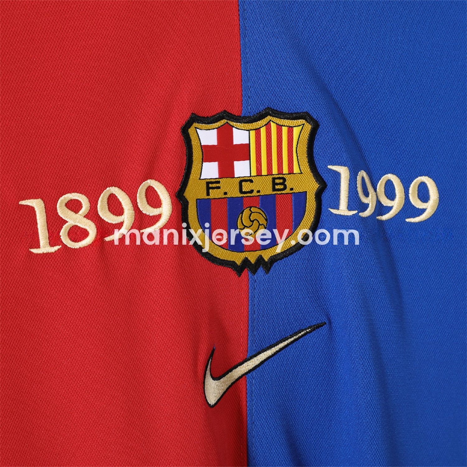 Retro Barcelona 99-00 Home Long Sleeves Jersey - UnitedFutballJersey