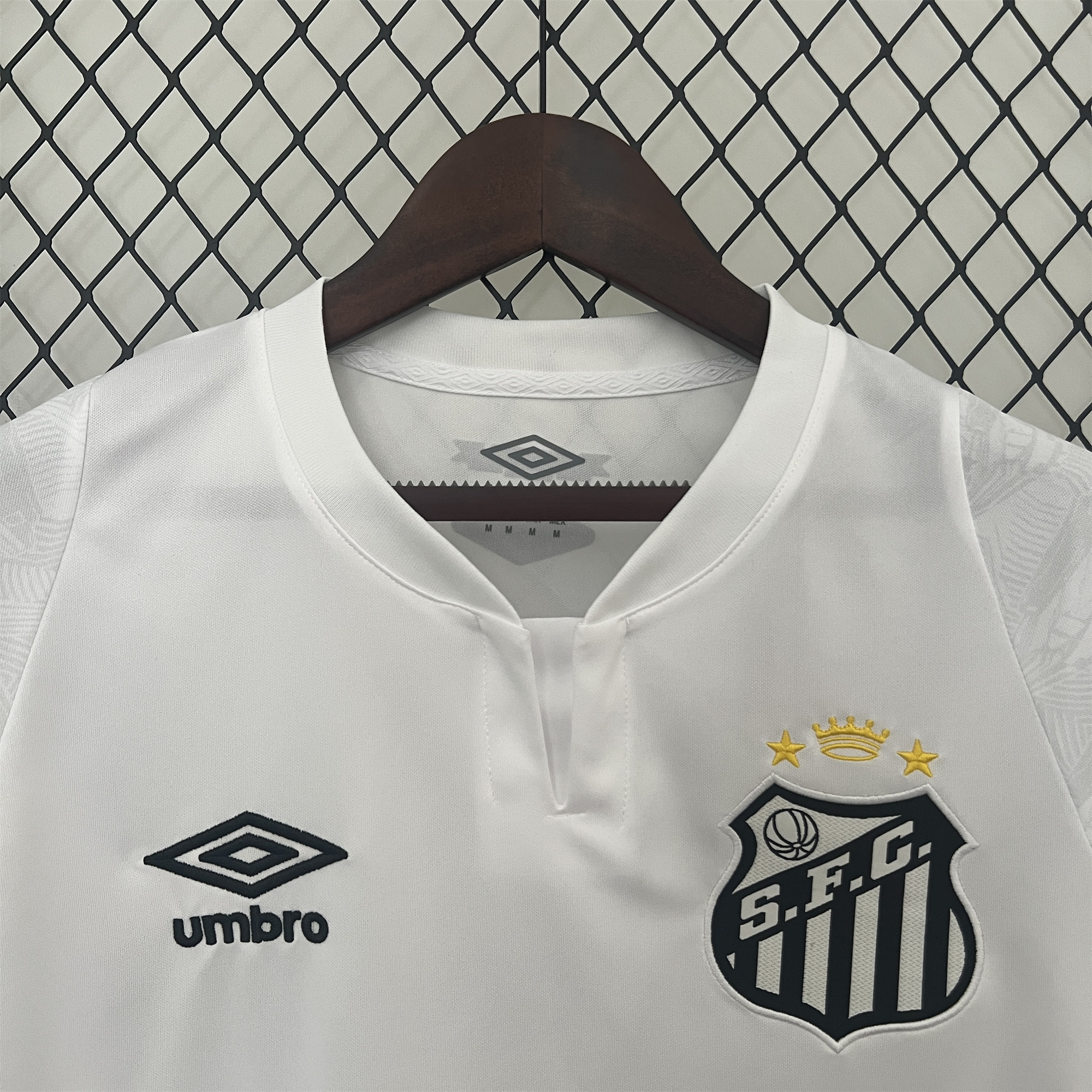Santos 24-25 Home Unsponsored Jersey - Fans Version - UnitedFutballJersey