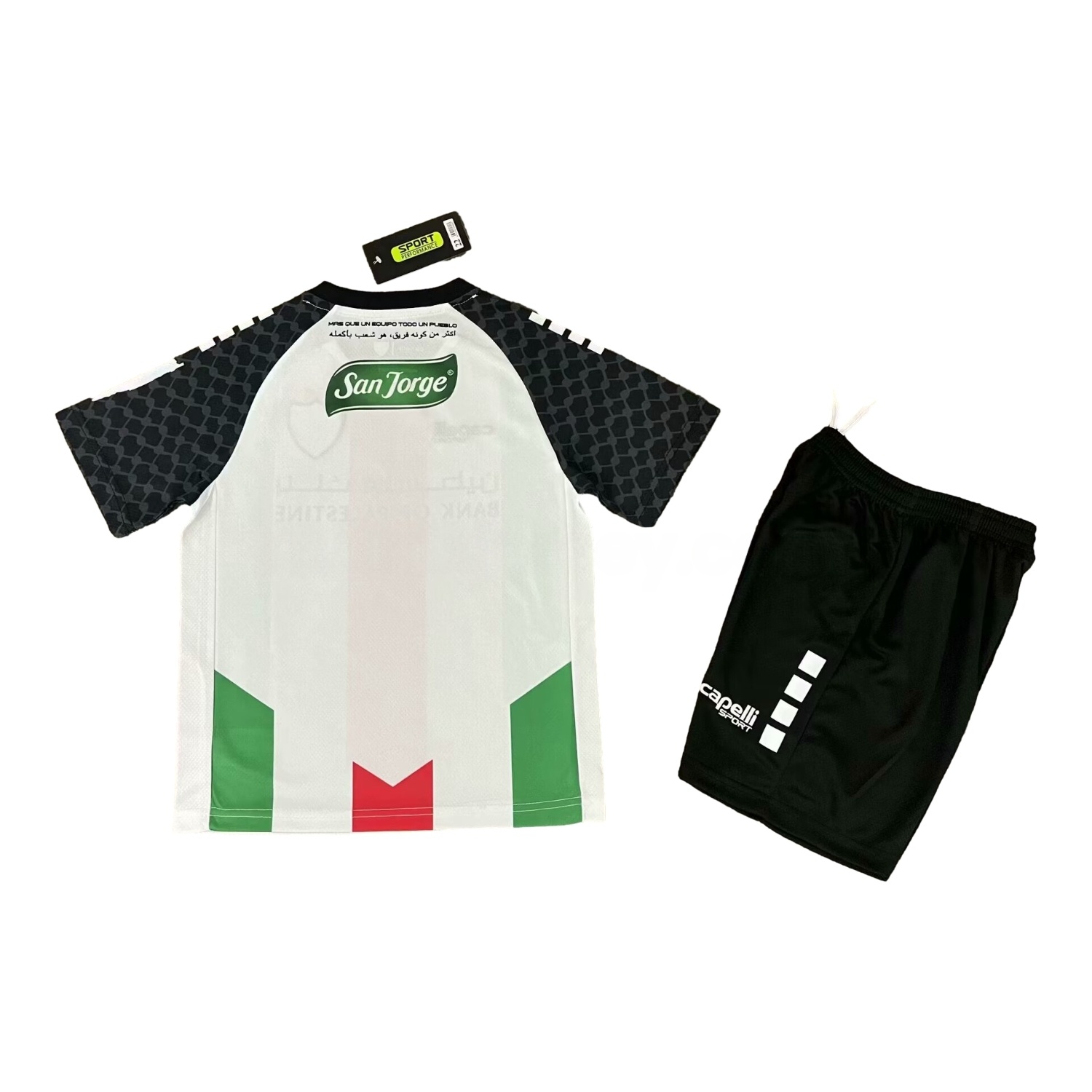 Club Deportivo Palestino 25-26 Home Kids Kit - UnitedFutballJersey