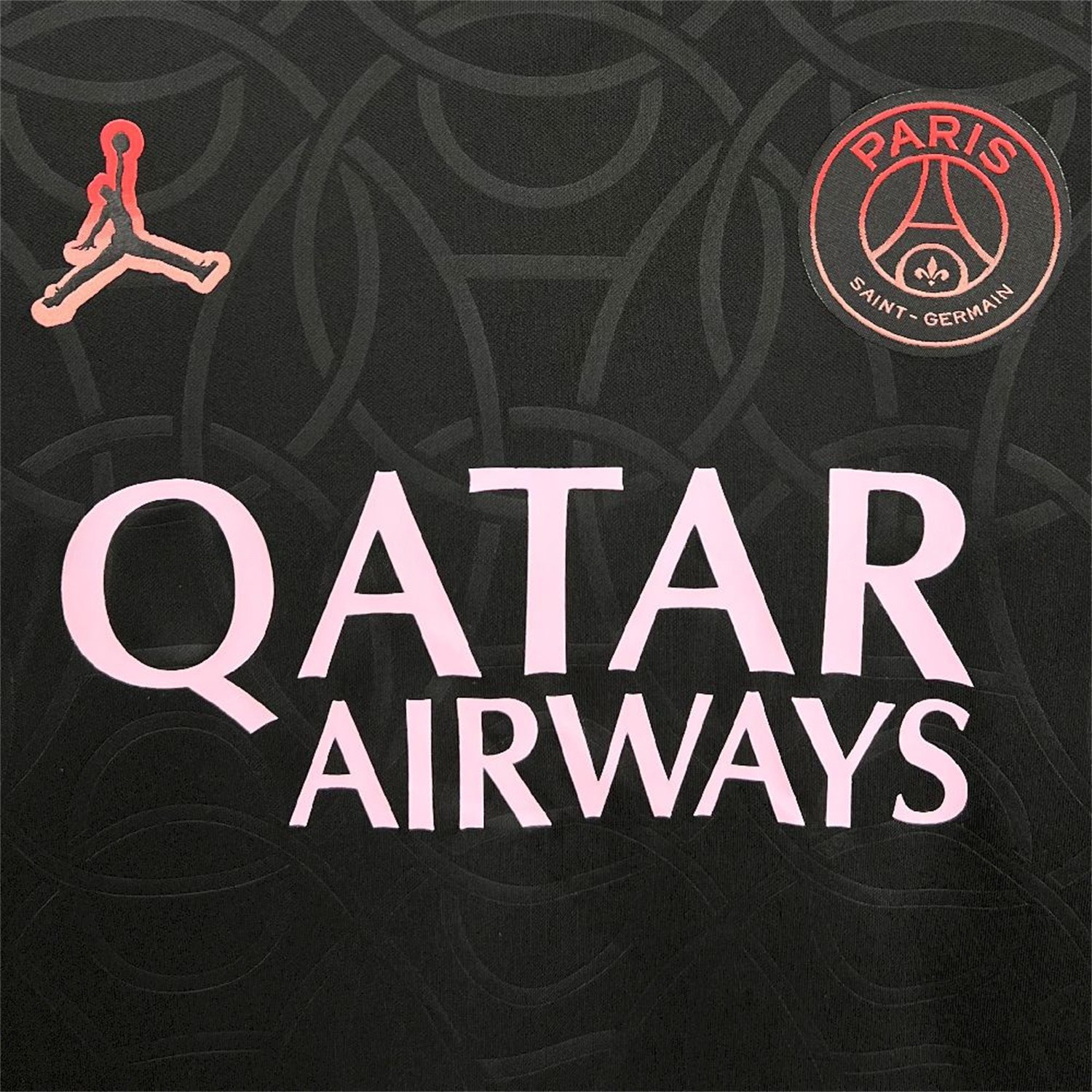 Paris Saint-Germain PSG 25-26 Black JD Training Jersey - Fans Version - UnitedFutballJersey