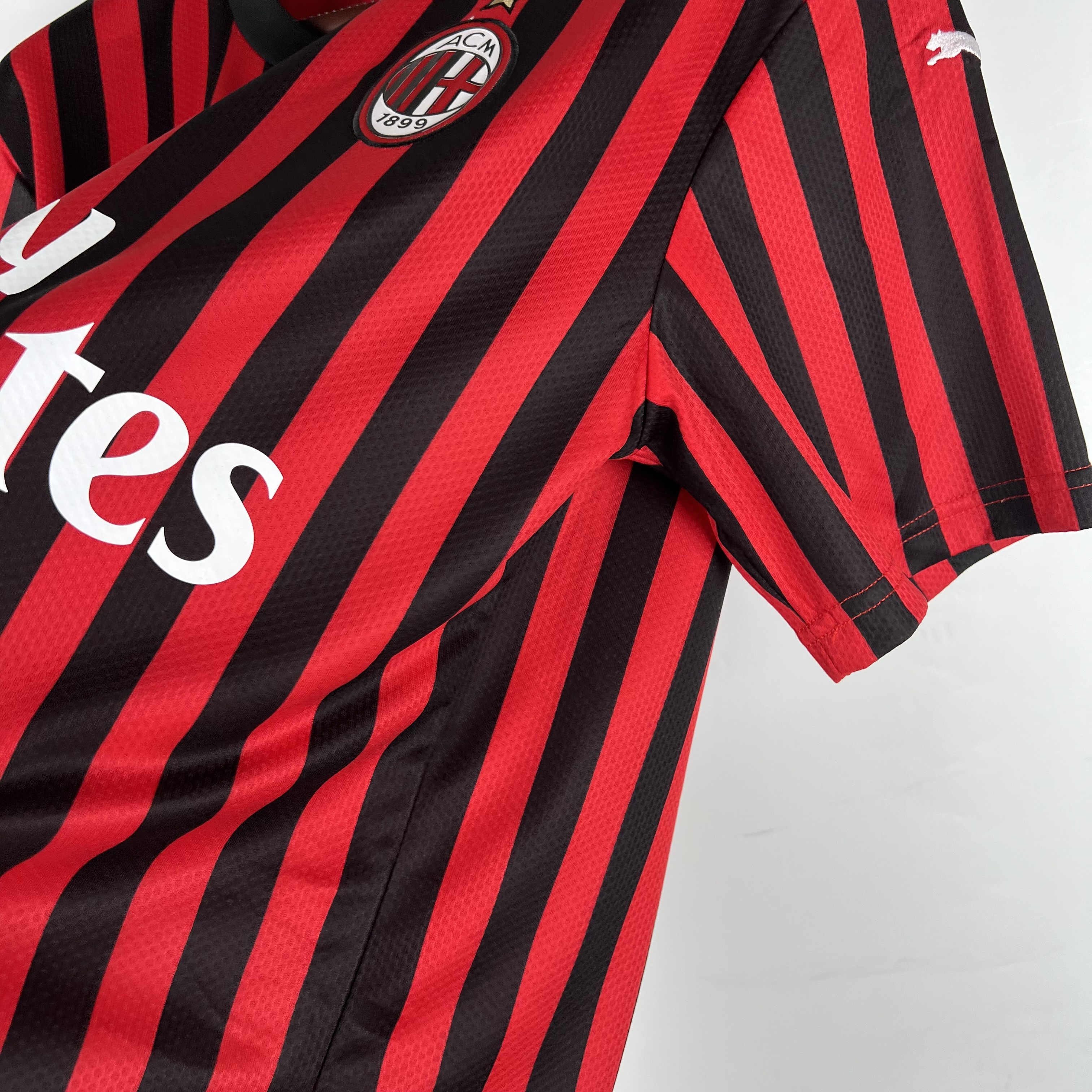 Retro AC Milan 2019-20 Home Stadium Jersey - UnitedFutballJersey