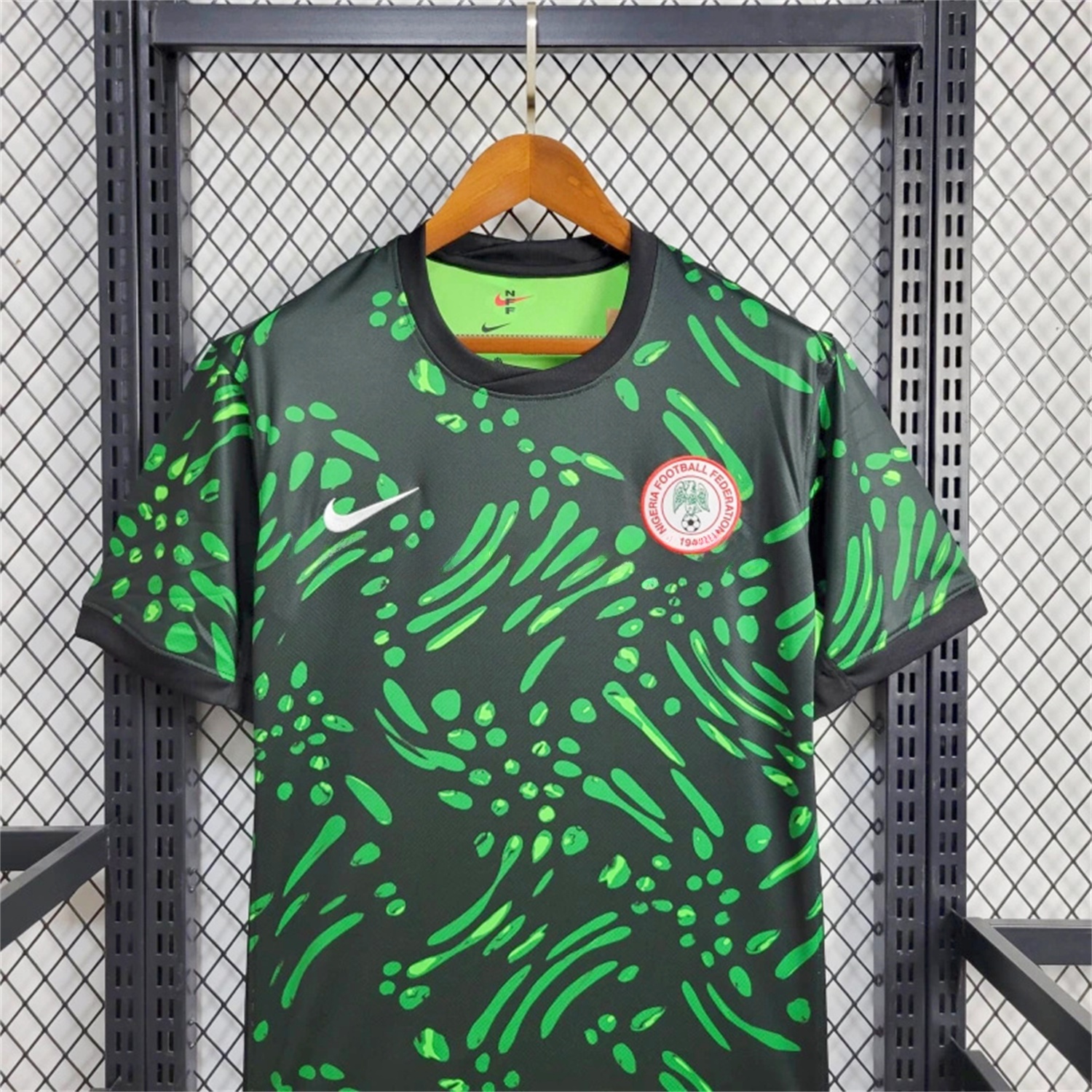 Nigeria 24-25 Away Green Jersey - Fans Version - UnitedFutballJersey