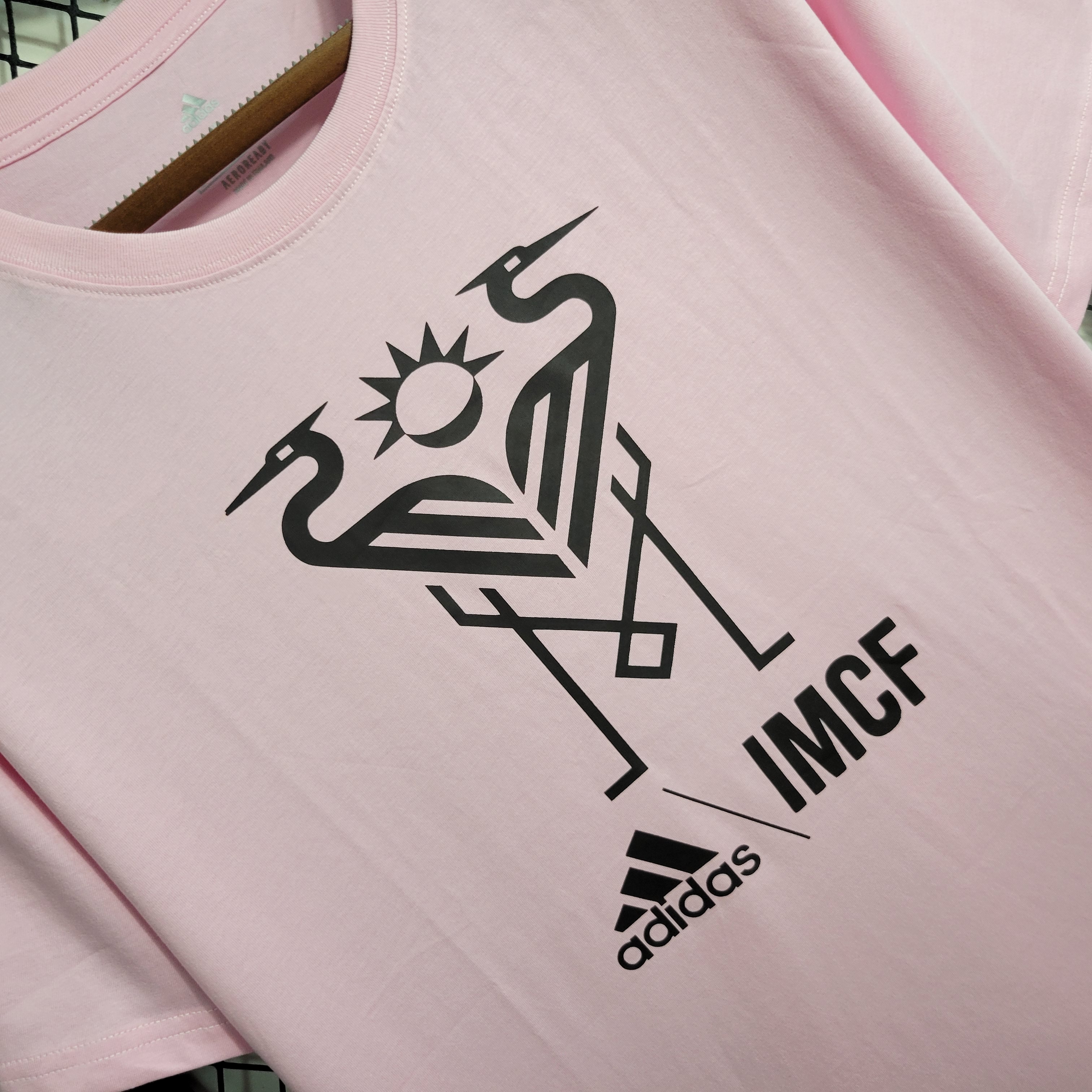INT M.A.M 23-24 Casual Shirt Pink - UnitedFutballJersey