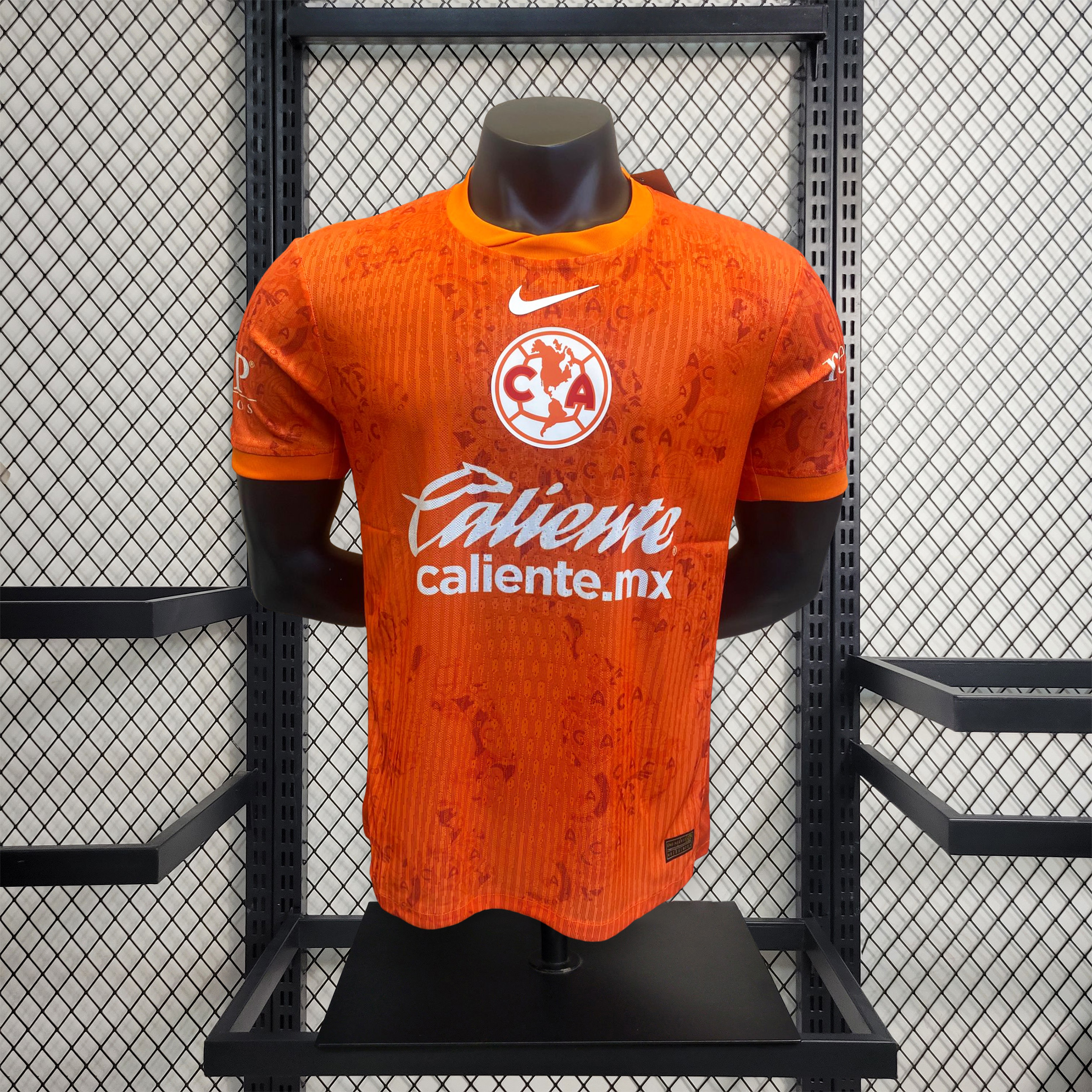 Club América 24-25 Orange Goalkeeper Jersey - Player Version - UnitedFutballJersey