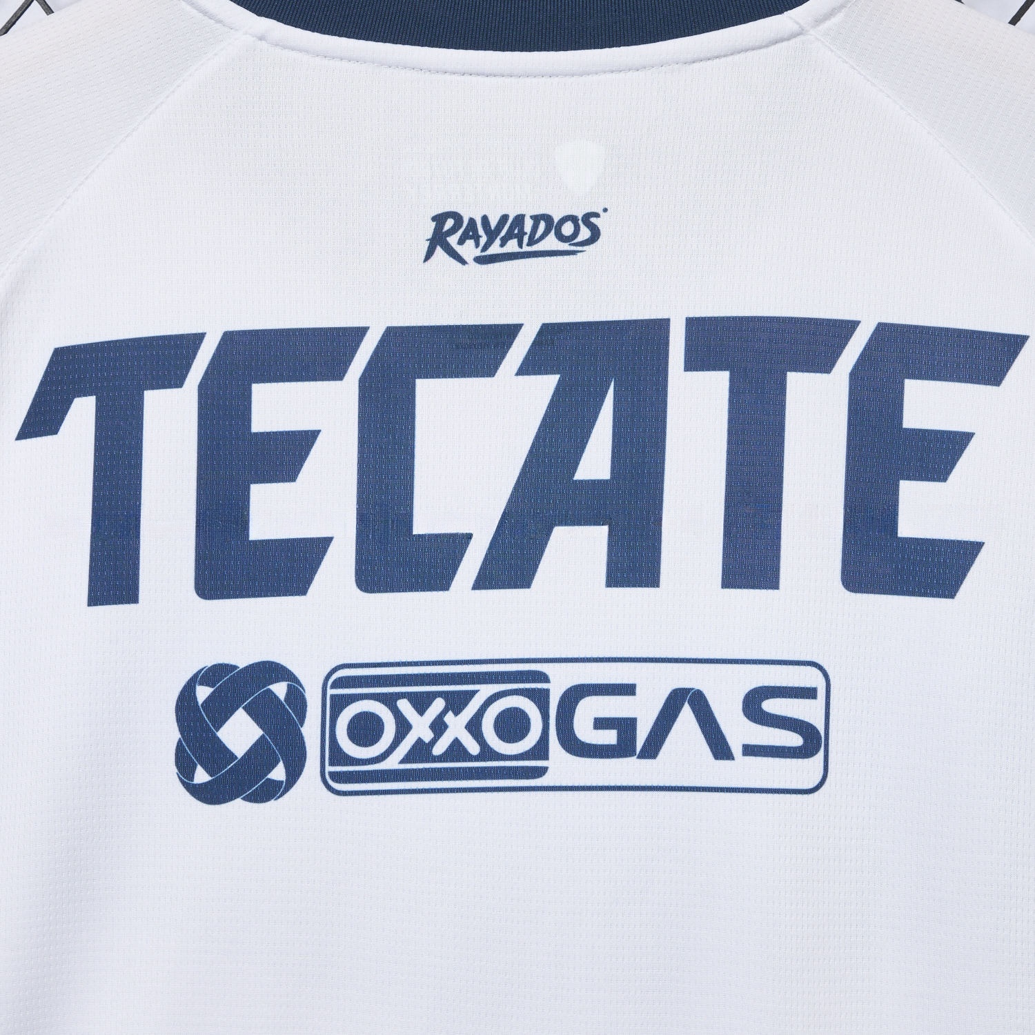 Rayados Monterrey 25-26 Away White Jersey - Fans Version - UnitedFutballJersey
