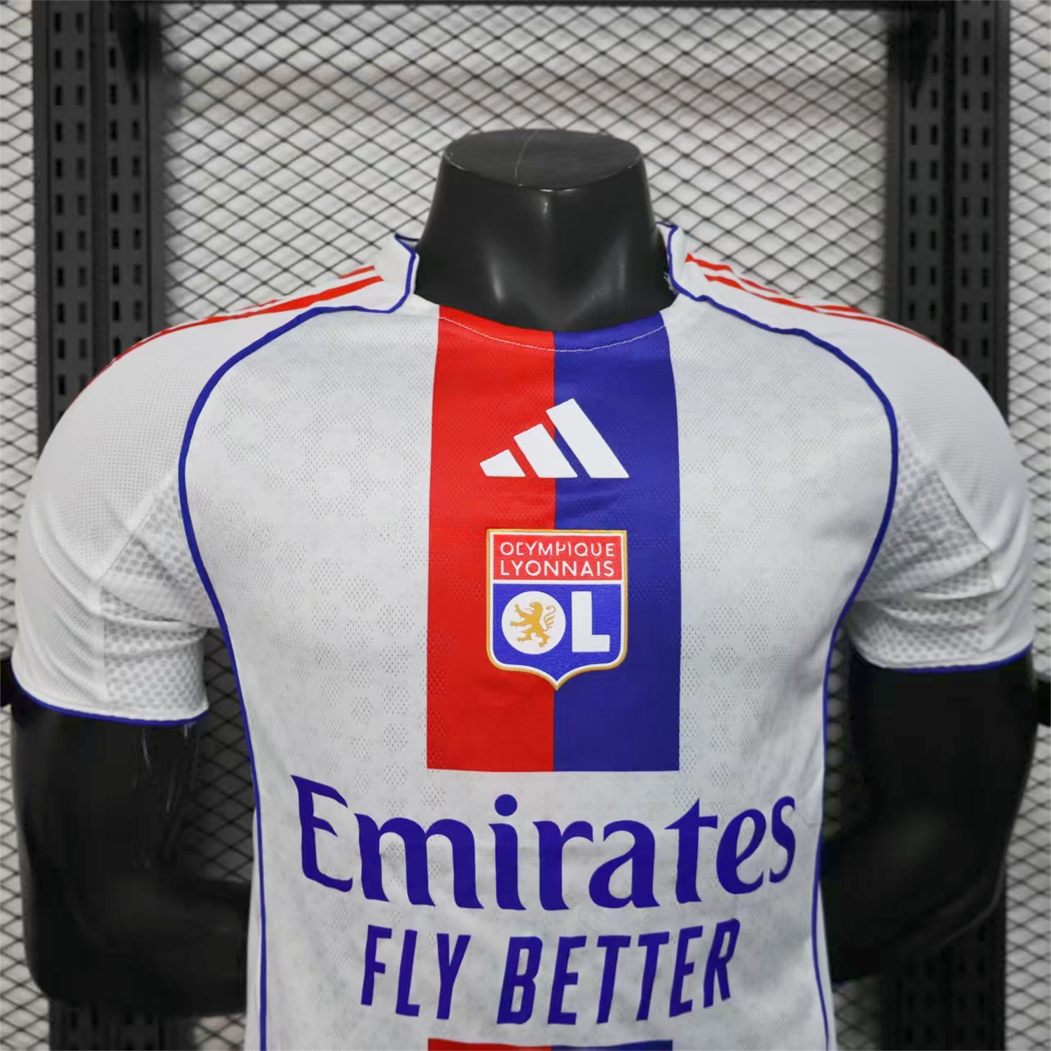 Olympique Lyonnais Lyon 25-26 Home White Jersey - Player Version - UnitedFutballJersey