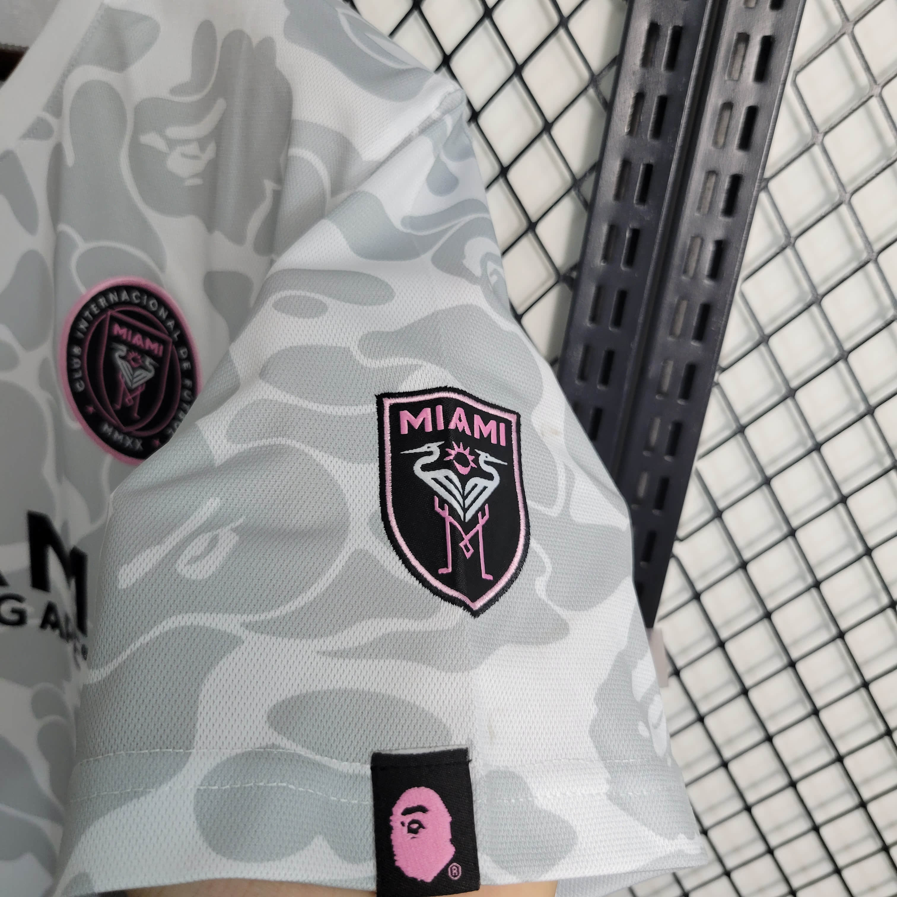 INT M.A.M x A.P.E 23-24 White Special Edition Jersey - Fans Version - UnitedFutballJersey