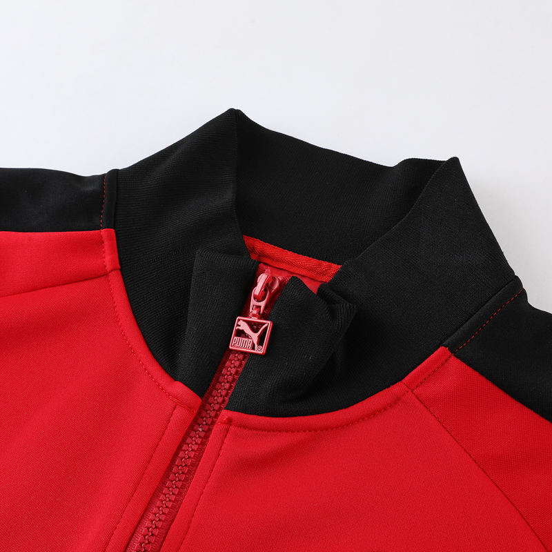 23-24 AC Milan Red Jacket Suit - UnitedFutballJersey