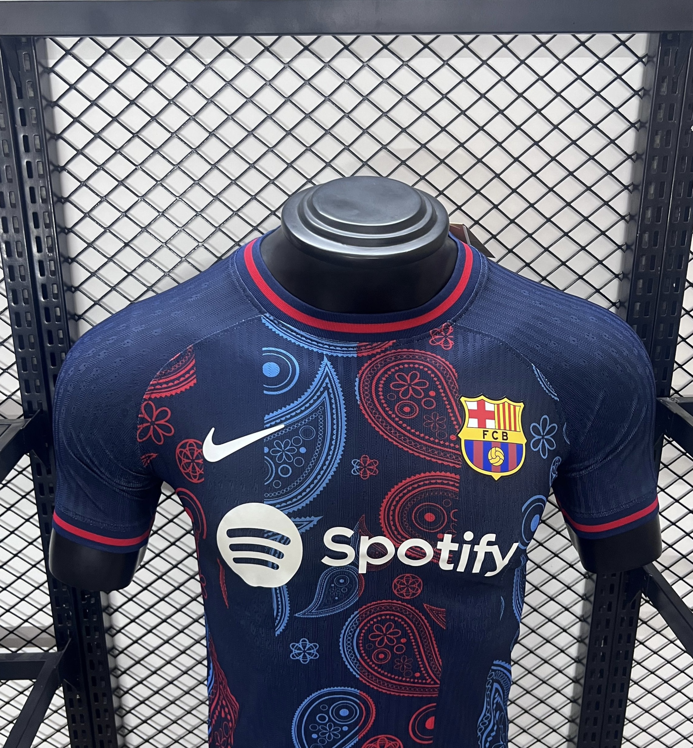 Barcelona 24-25 Blue Speical Jersey - Player Version - UnitedFutballJersey