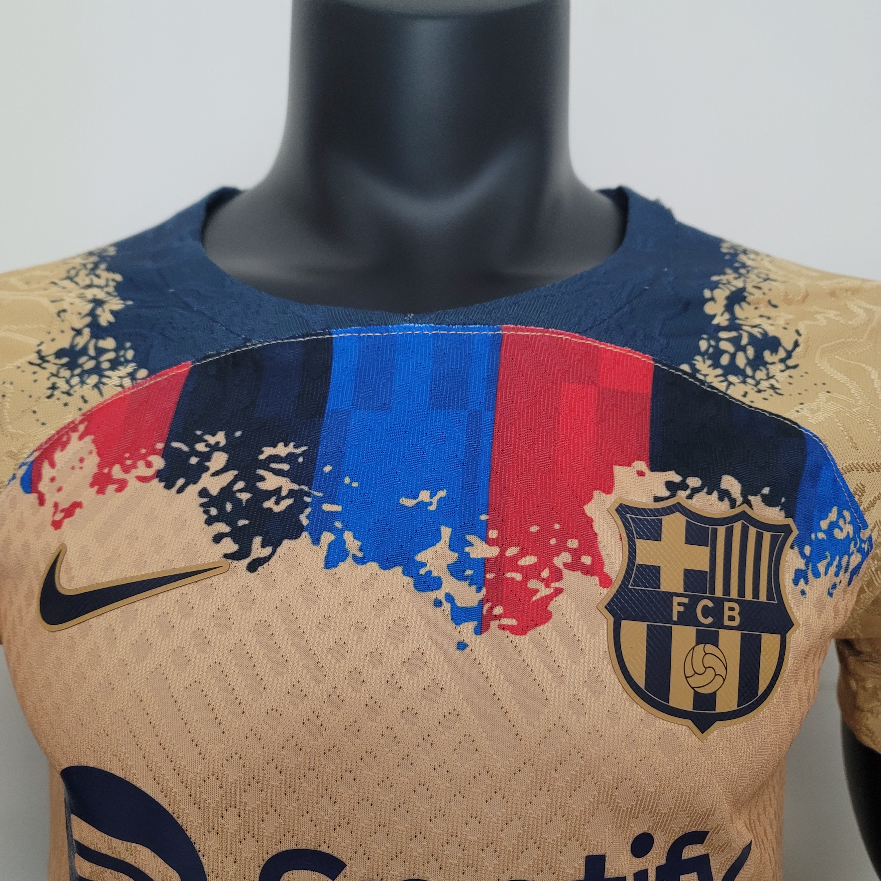 23/24 B.A.R.S.A Yellow Training Jersey - Player Version - UnitedFutballJersey