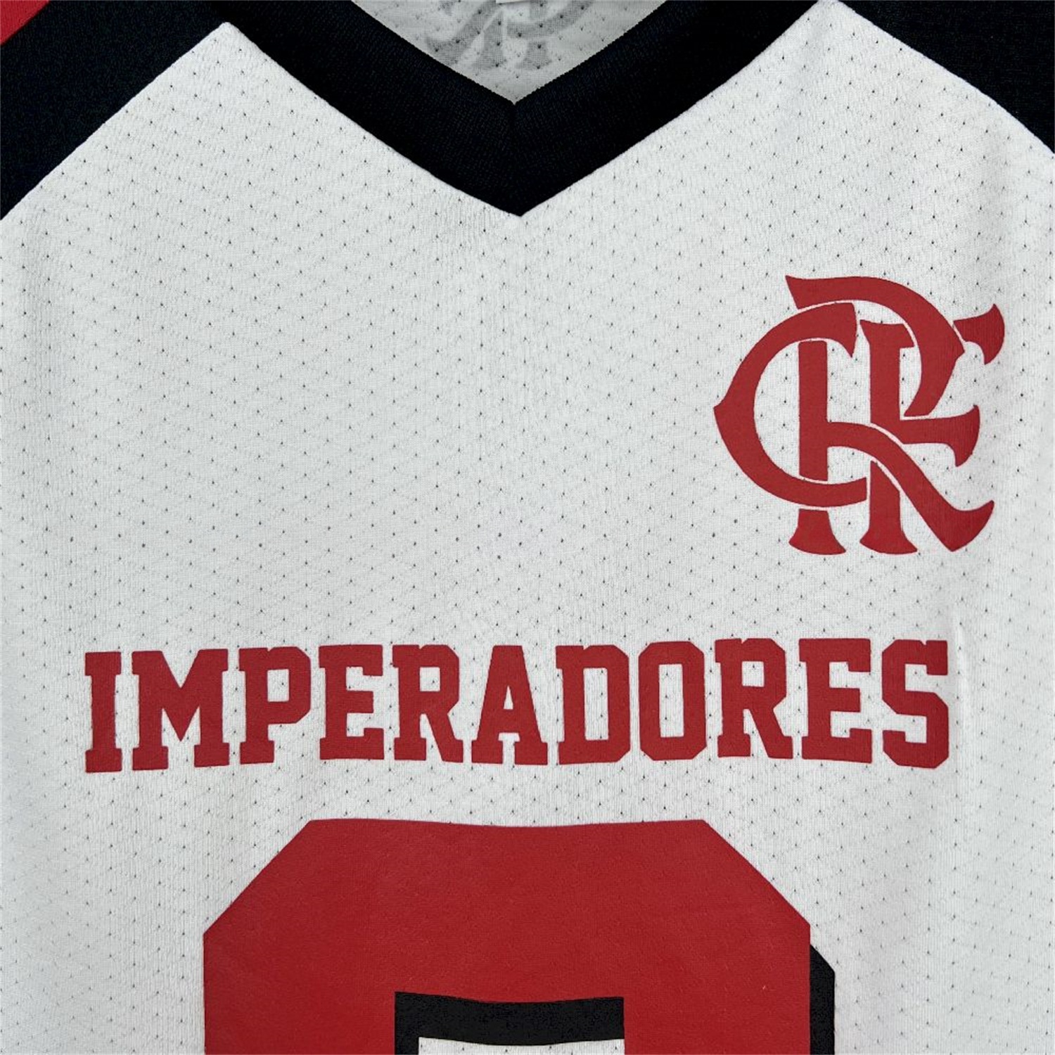 Flamengo 25-26 Imperators No. 9 White Jersey - UnitedFutballJersey