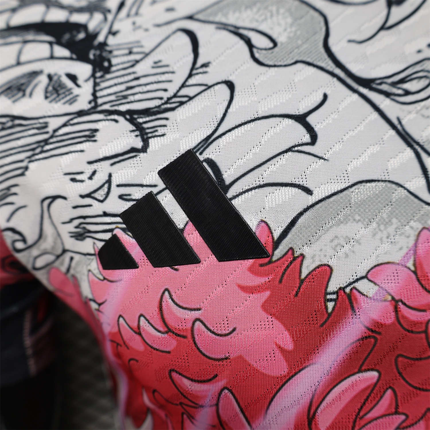Japan 25-26 Donquixote Doflamingo Pink & White Special Jersey - Player Version - UnitedFutballJersey