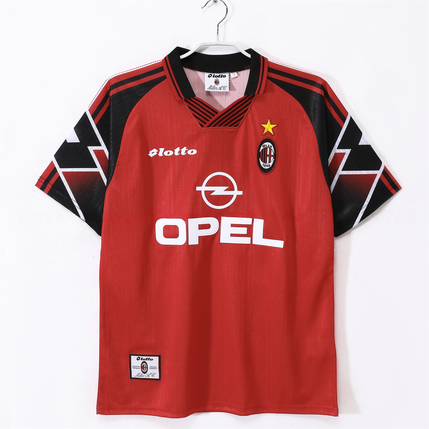 Retro AC Milan 1997-98 Copa Centenarió de Belo Horizonte Fourth Jersey - UnitedFutballJersey