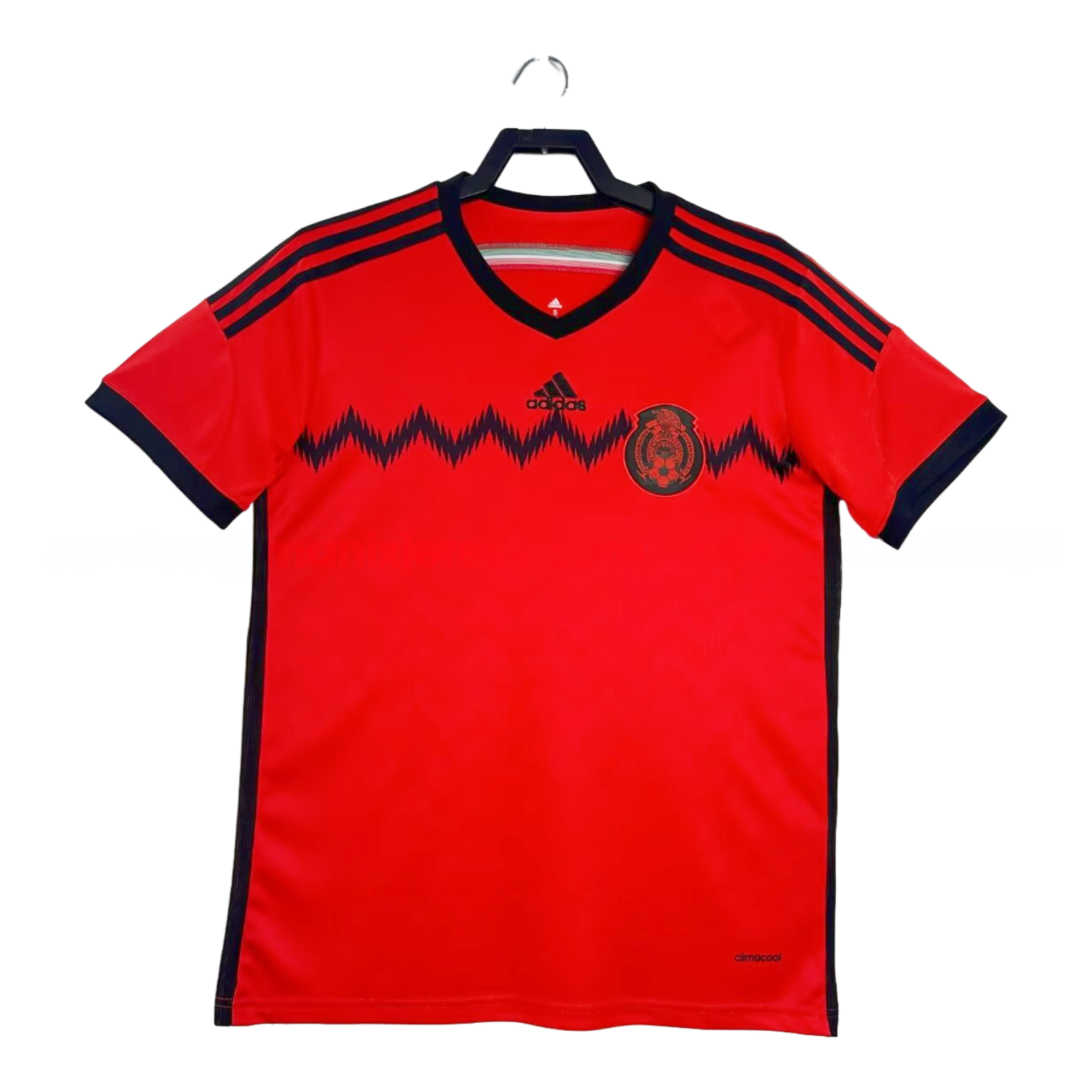 Retro Mexico 2014 Away Red Jersey - UnitedFutballJersey