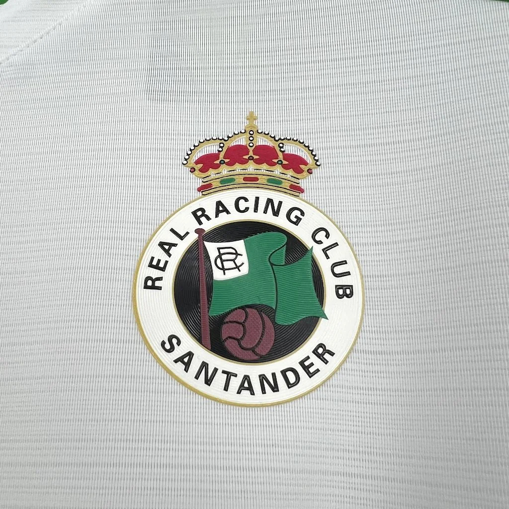Racing de Santander 24-25 Home Jersey - Fans Version - UnitedFutballJersey
