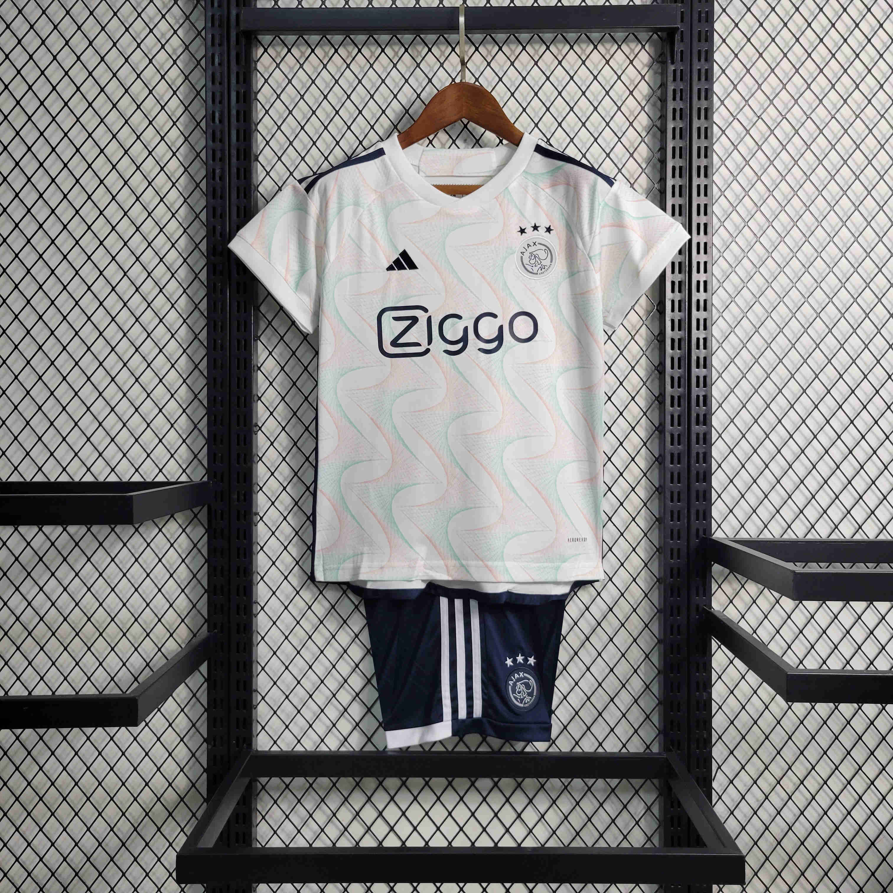 Ajax 23-24 Away Kids Kit - UnitedFutballJersey