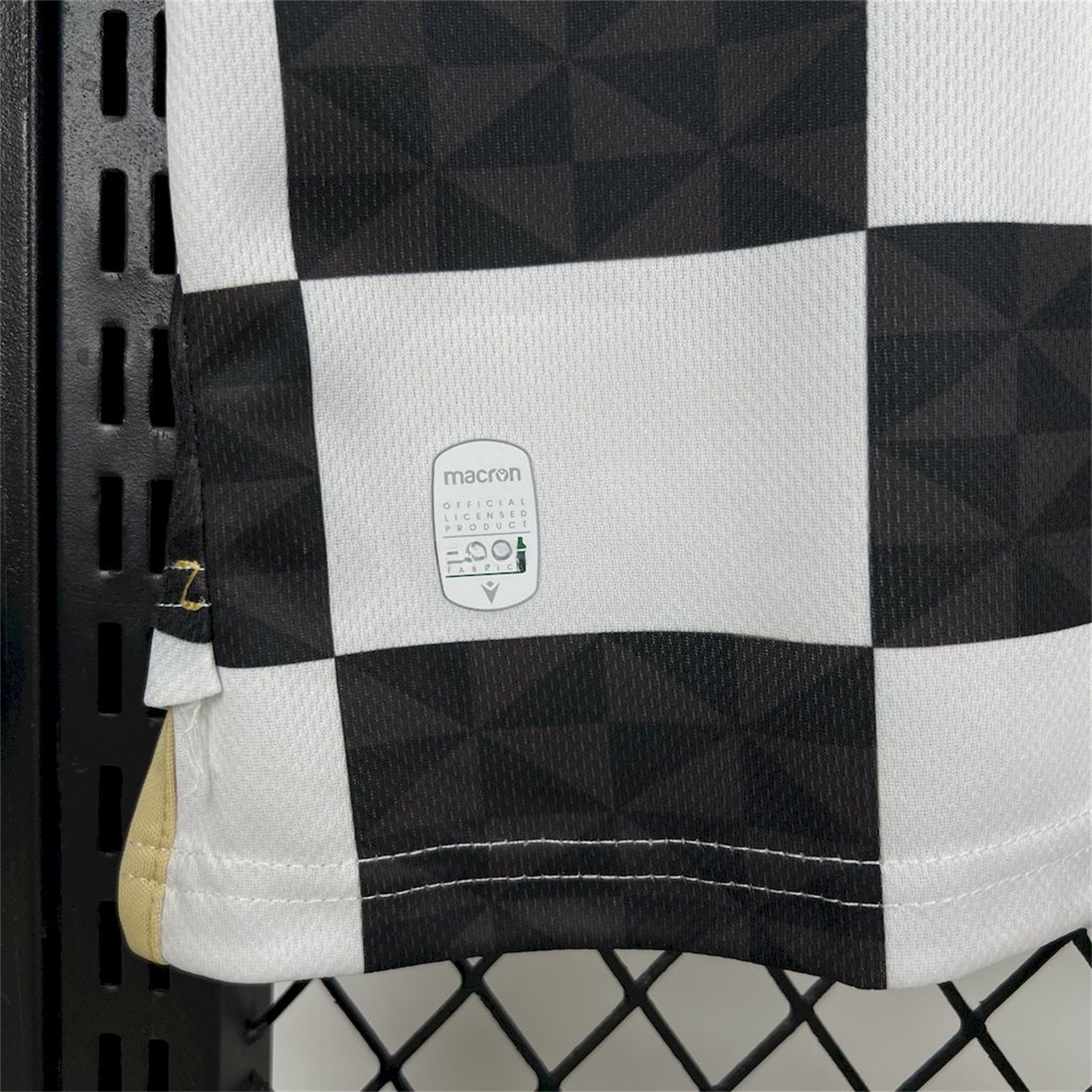 AD Ceuta 24-25 Copa del Rey Black White Jersey - Fans Version - UnitedFutballJersey