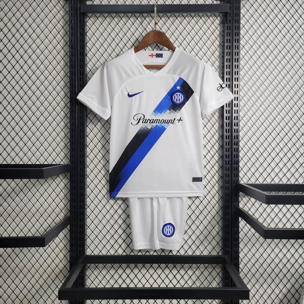 Inter Milan 23-24 Away Kids Kit - UnitedFutballJersey
