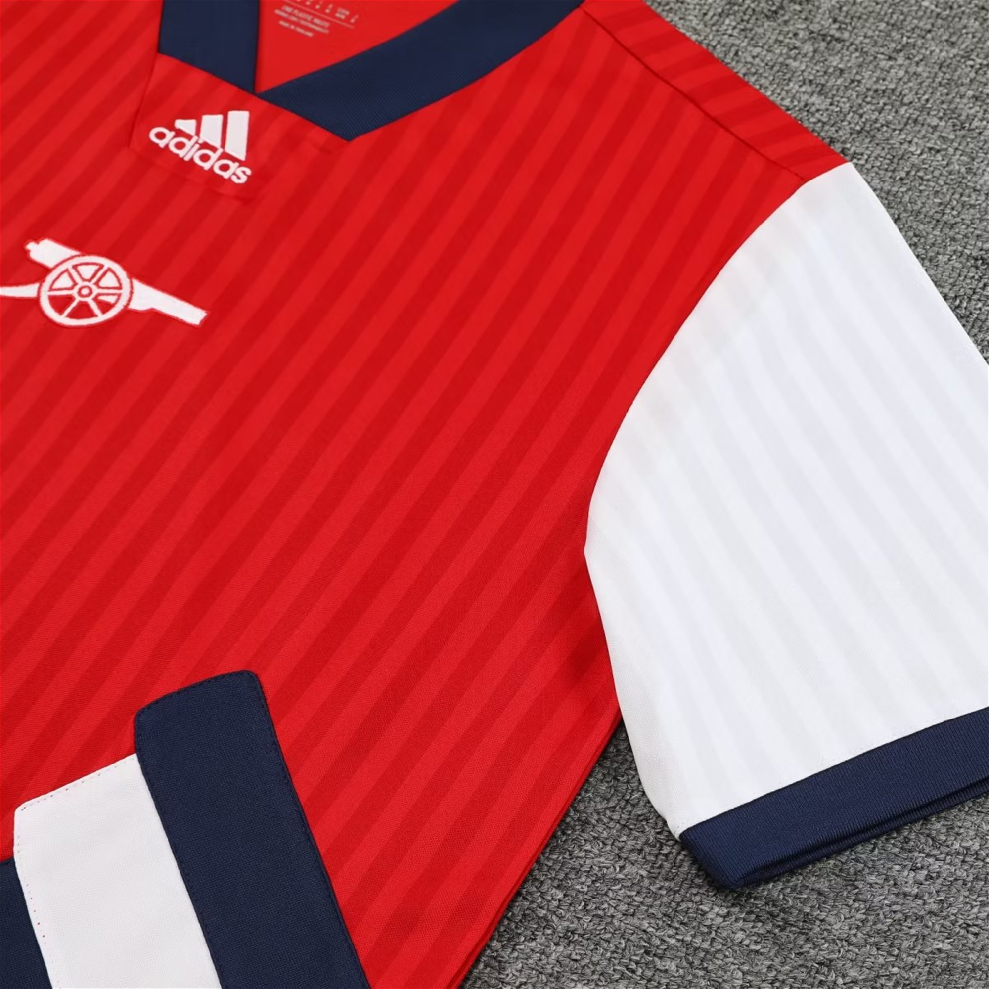 Arsenal 23-24 Short-Sleeve Training Set - Red - UnitedFutballJersey