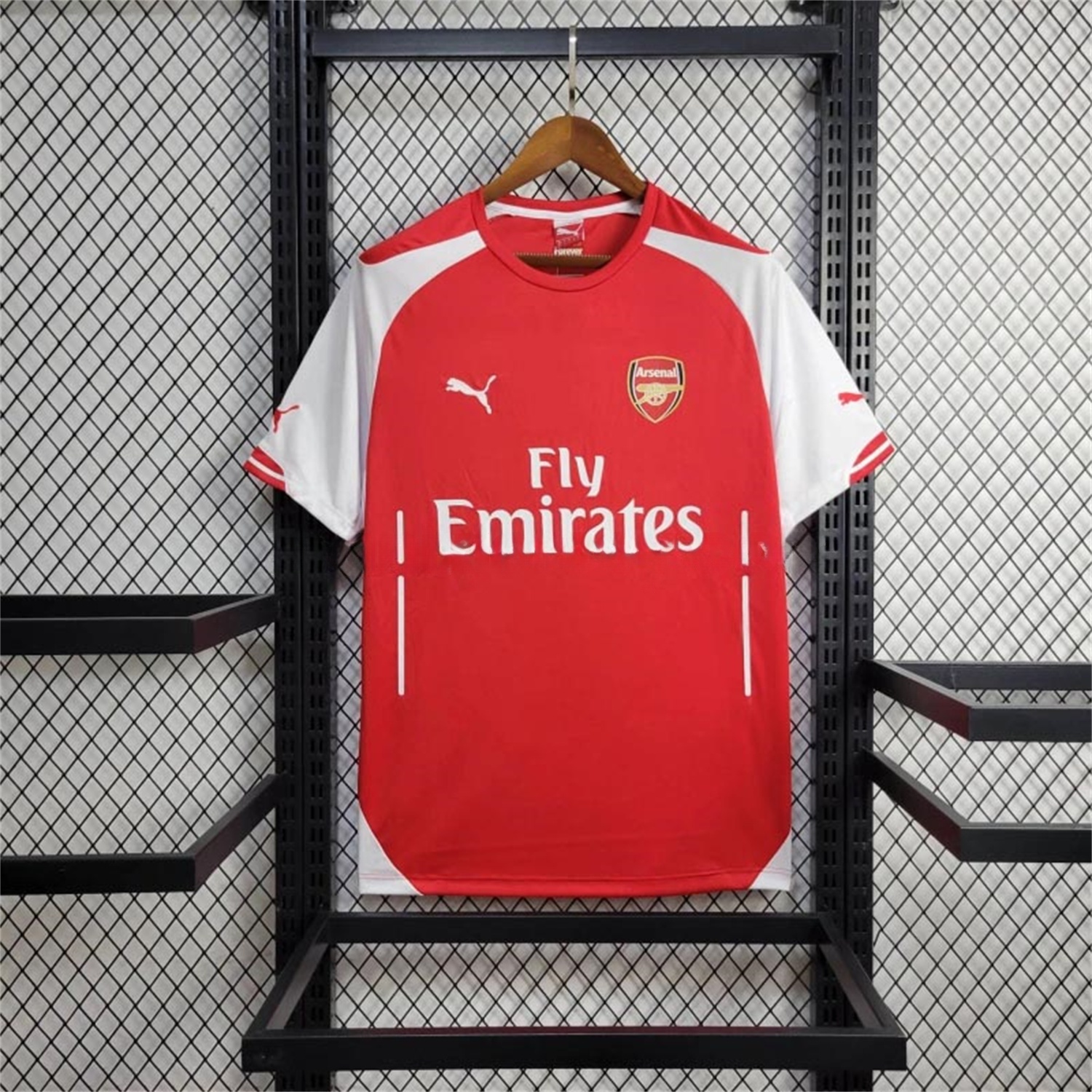 Retro Arsenal 2014-15 Home Jersey - UnitedFutballJersey